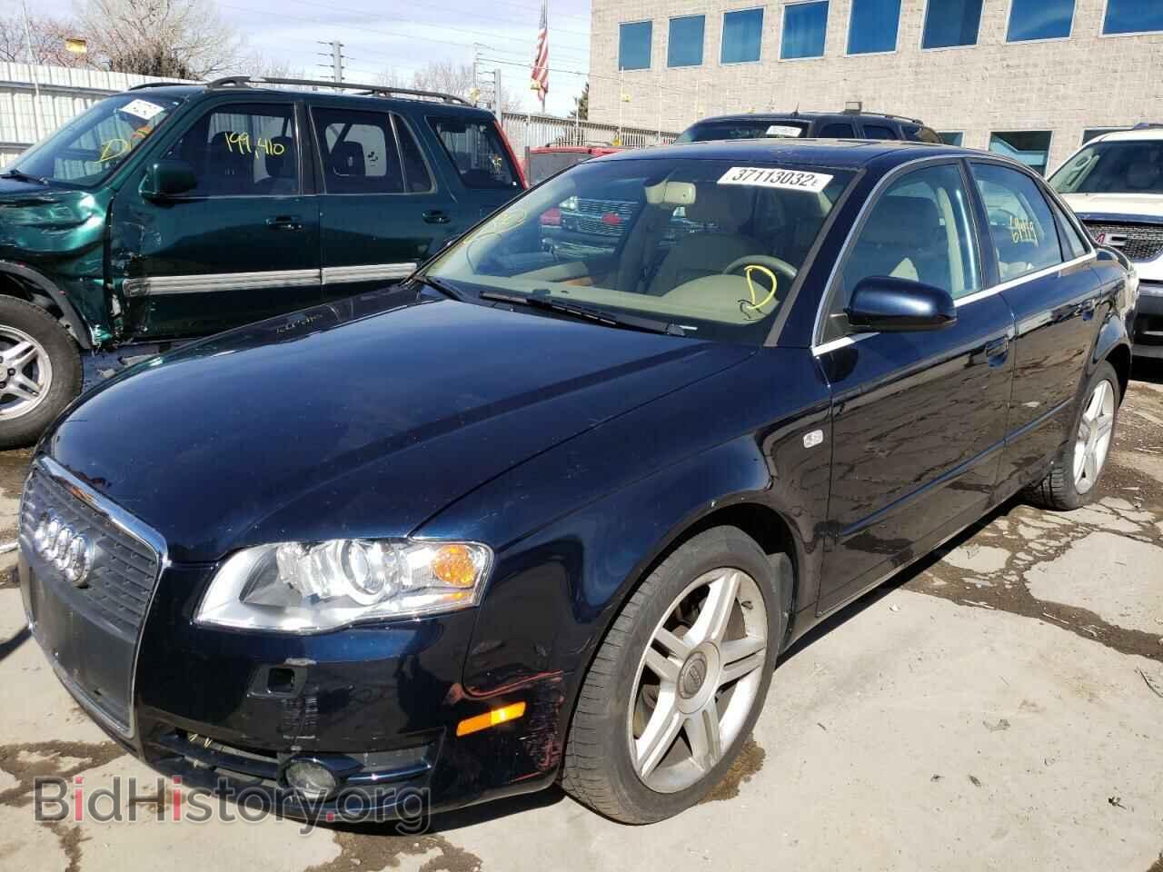 2007 AUDI A4 - VIN: WAUDF78E67A108651 - Фото 2