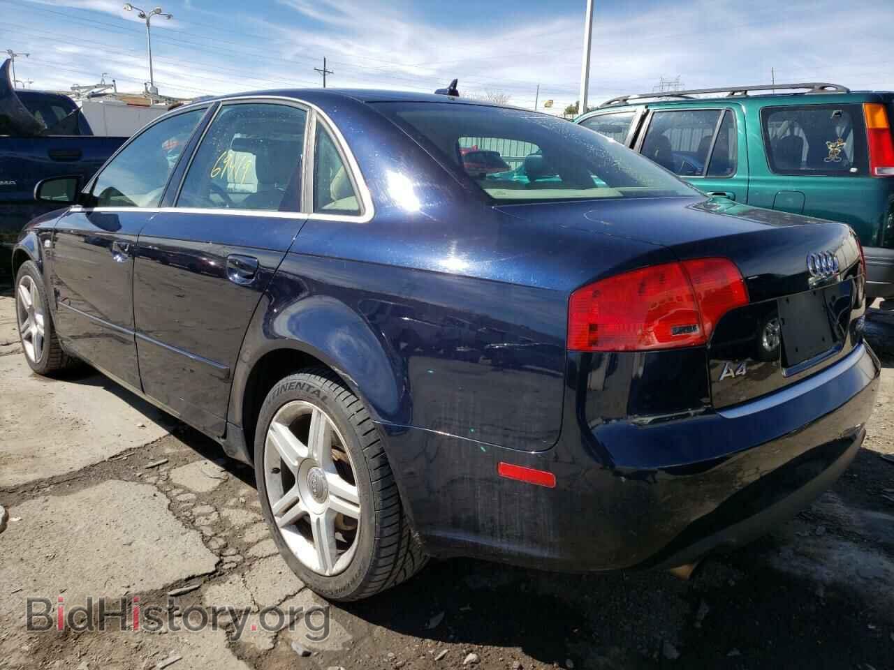 2007 AUDI A4 - VIN: WAUDF78E67A108651 - Фото 3