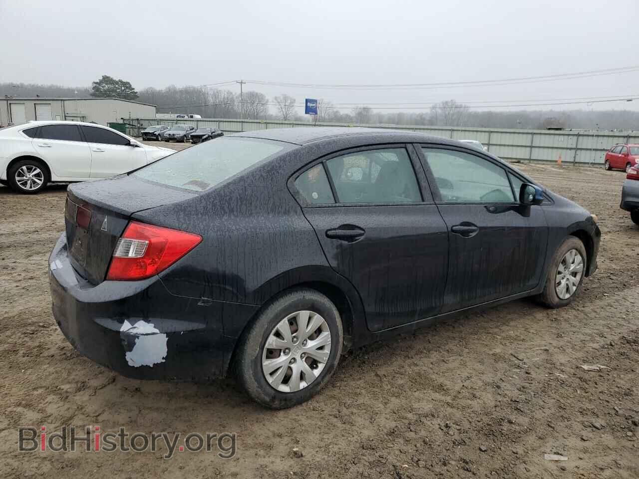 2012 HONDA CIVIC - VIN: 19XFB2F53CE367263 - Фото 3