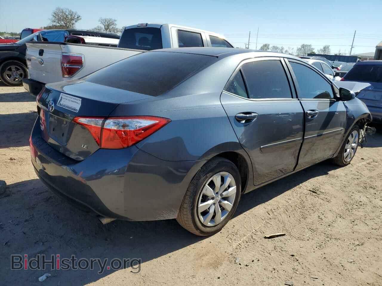 2014 TOYOTA COROLLA - VIN: 2T1BURHE5EC174807 - Фото 3
