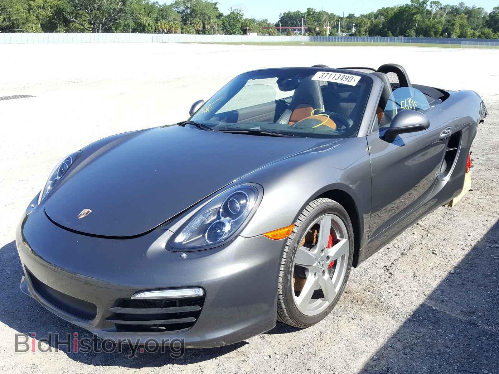 2014 PORSCHE BOXSTER - VIN: WP0CB2A83EK140370 - Фото 2