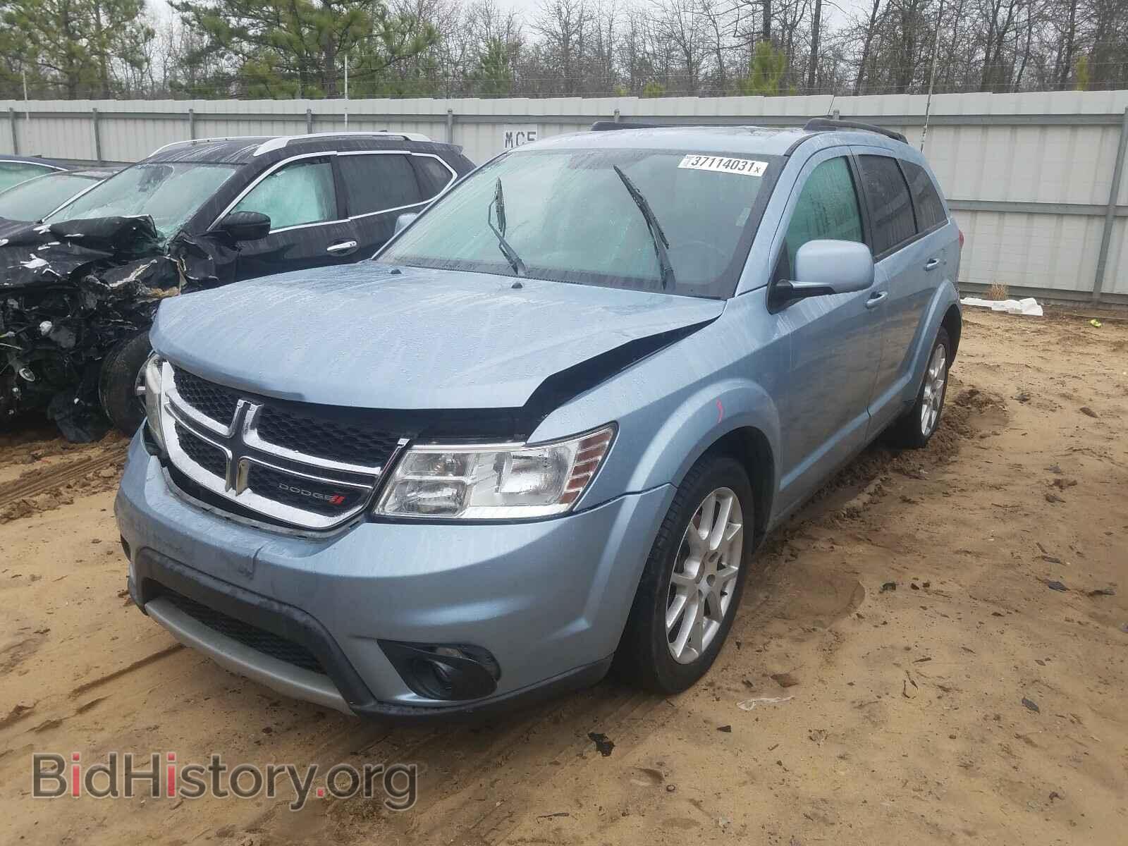 2013 DODGE JOURNEY - VIN: 3C4PDCBG2DT610702 - Фото 2