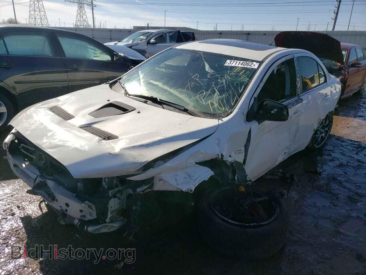 2014 MITSUBISHI EVO - VIN: JA32W5FV8EU022771 - Фото 2
