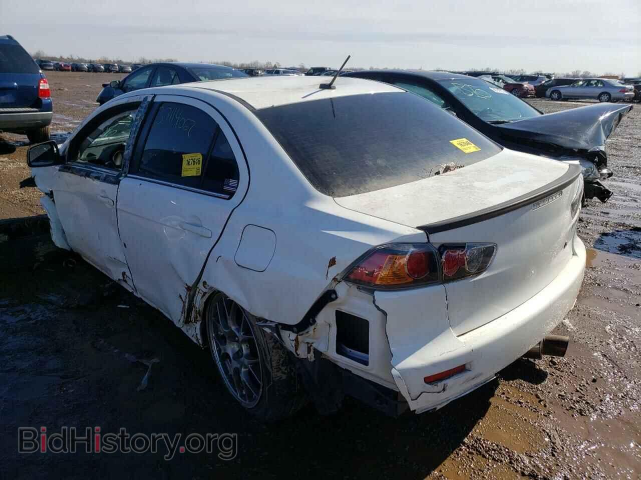 2014 MITSUBISHI EVO - VIN: JA32W5FV8EU022771 - Фото 3