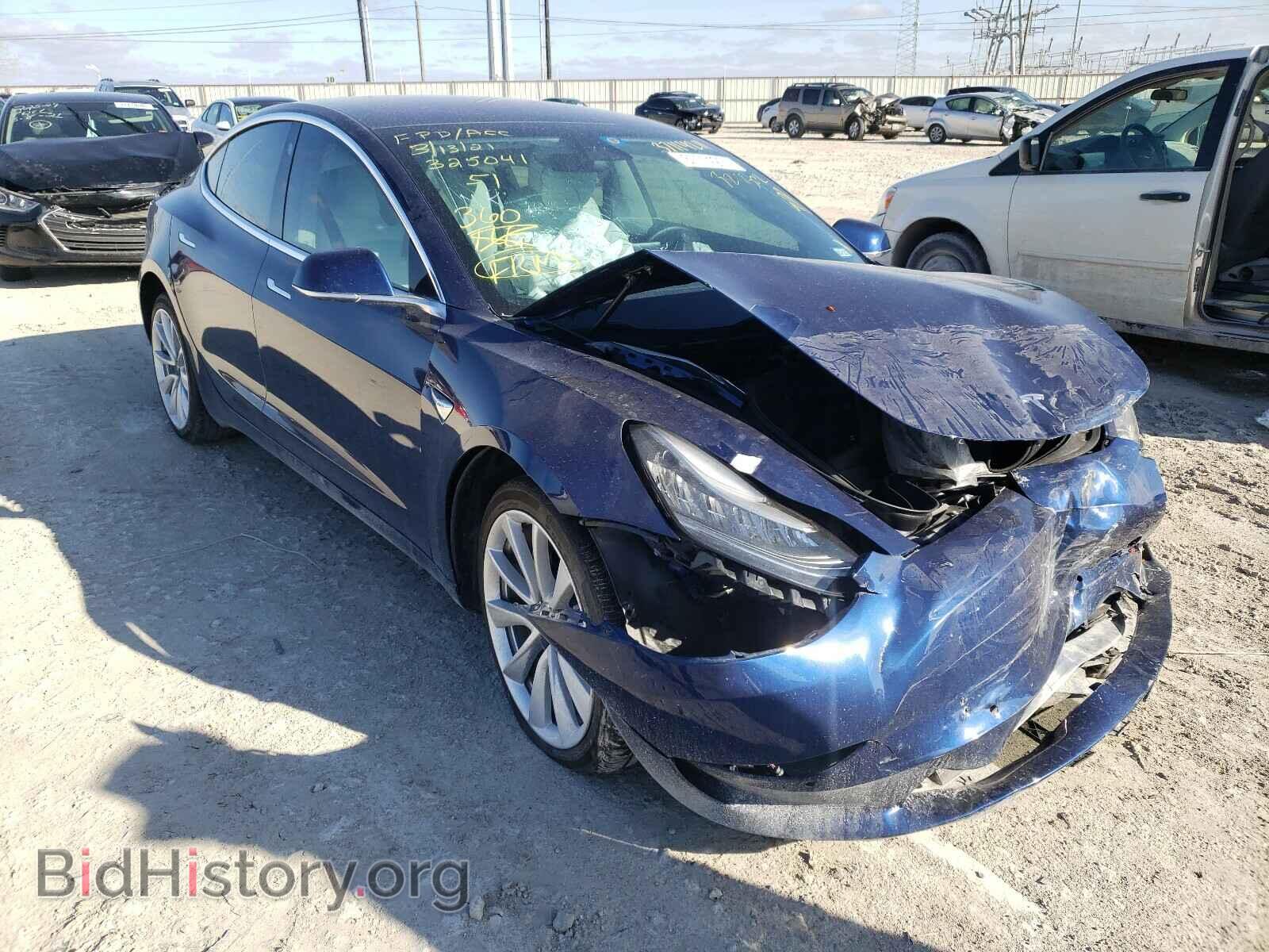 Photo 5YJ3E1EA6KF324502 - TESLA MODEL 3 2019