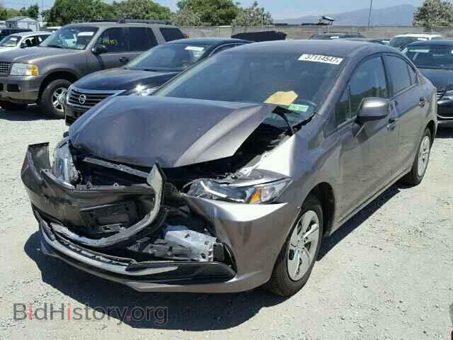 2013 HONDA CIVIC - VIN: 2HGFB2F50DH529244 - Фото 2