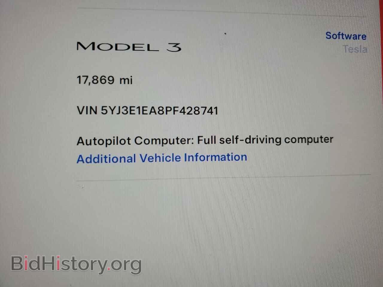 2023 TESLA MODEL 3 - VIN: 5YJ3E1EA8PF428741 - Photo 9
