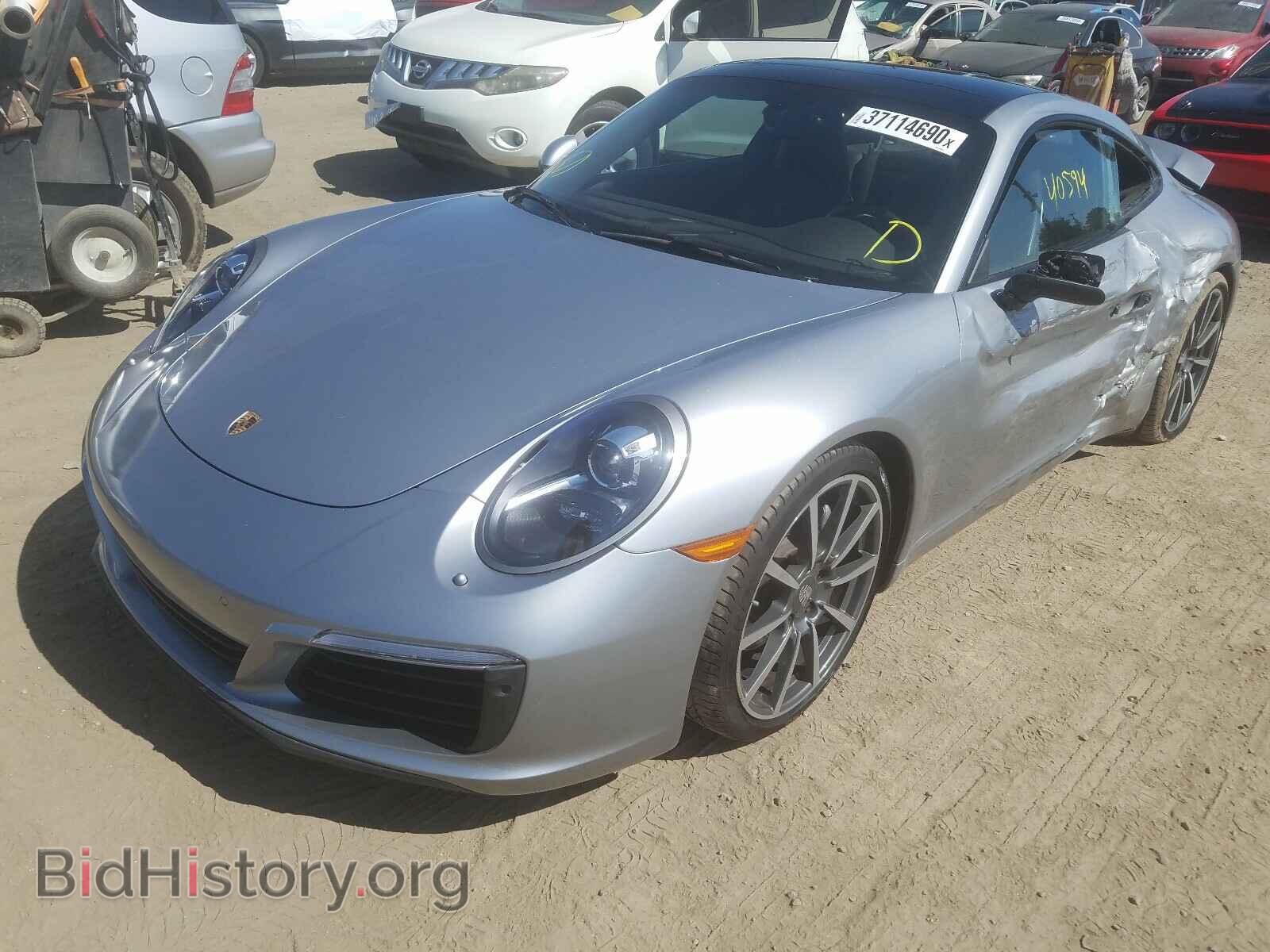 2017 PORSCHE 911 - VIN: WP0AA2A92HS106816 - Фото 2