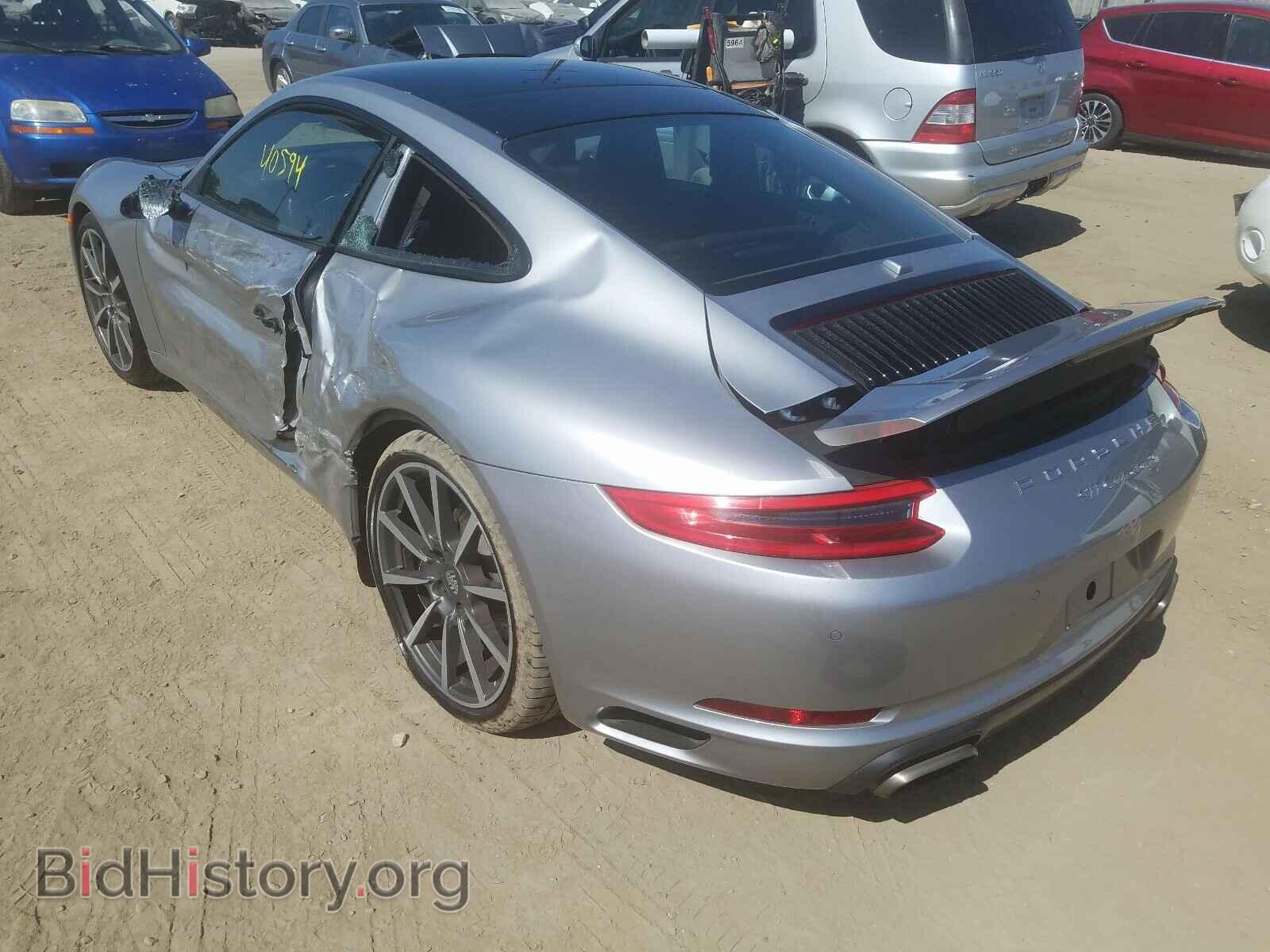 2017 PORSCHE 911 - VIN: WP0AA2A92HS106816 - Фото 3