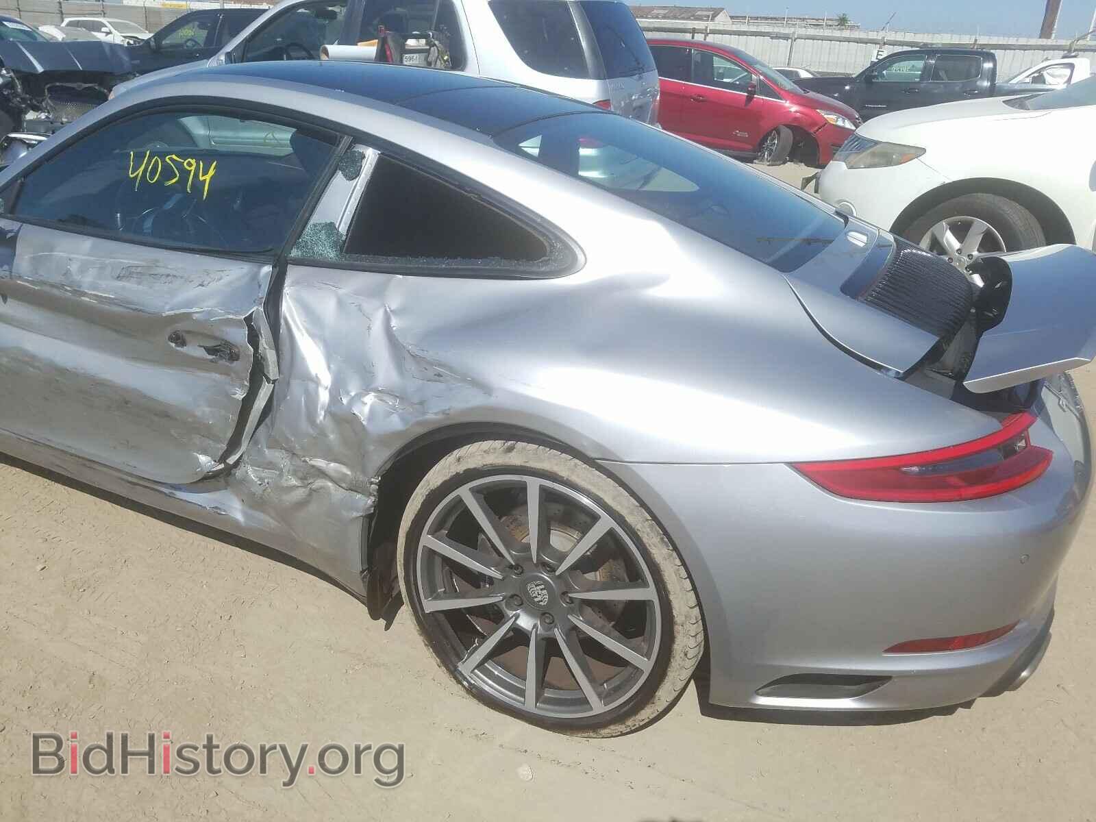 2017 PORSCHE 911 - VIN: WP0AA2A92HS106816 - Фото 9