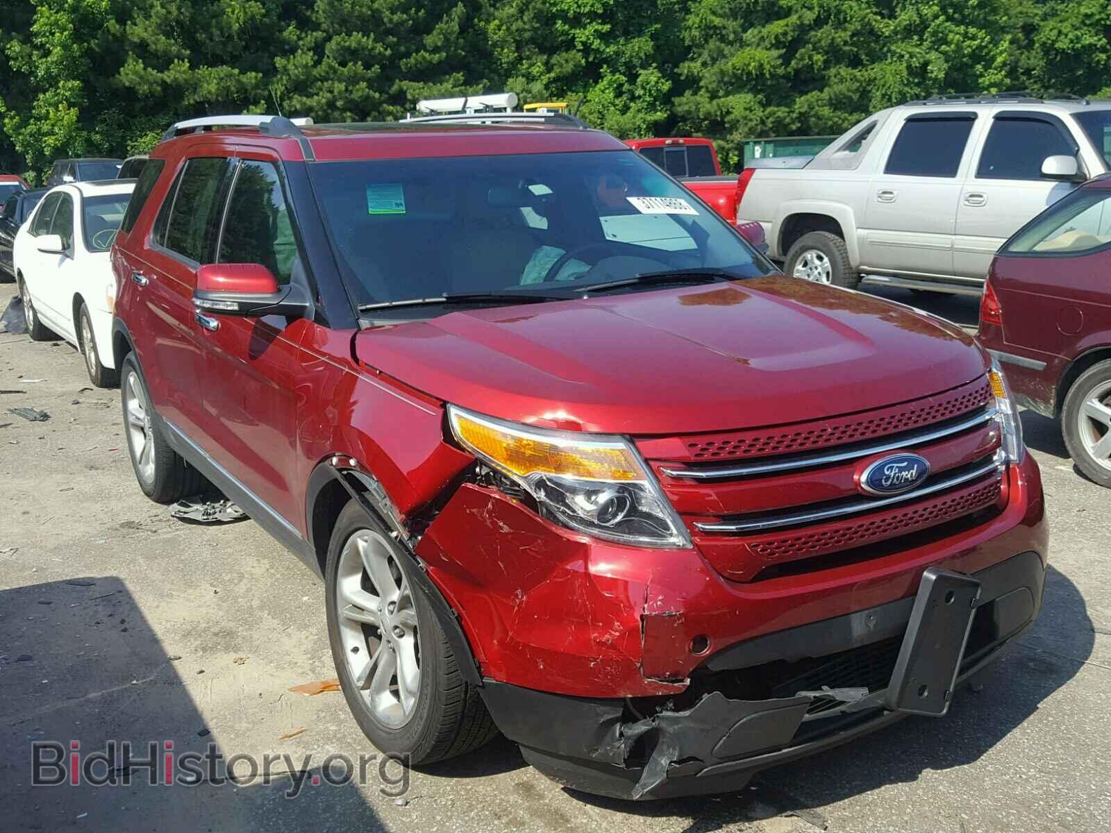 Photo 1FM5K7F81EGB56953 - FORD EXPLORER L 2014