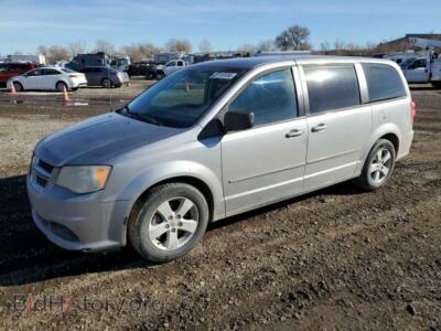 2013 Dodge CARAVAN SE, silver — VIN 2C4RDGBG0DR715354, Copart