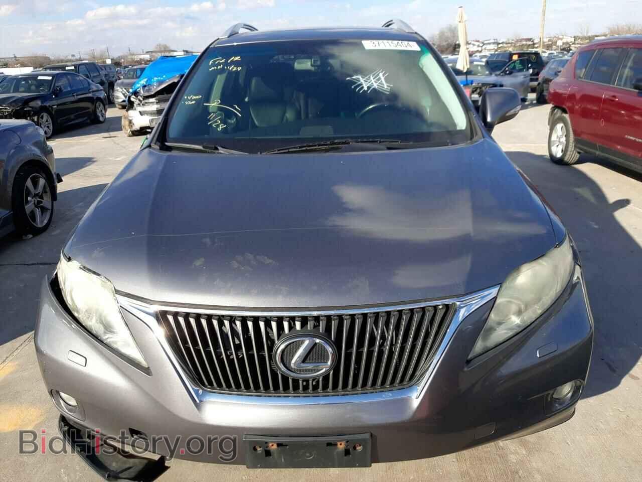 2012 LEXUS RX350 - VIN: 2T2BK1BA3CC126051 - Фото 5