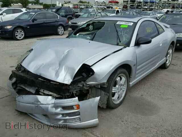 2000 MITSUBISHI ECLIPSE - VIN: 4A3AC84L0YE114705 - Фото 2