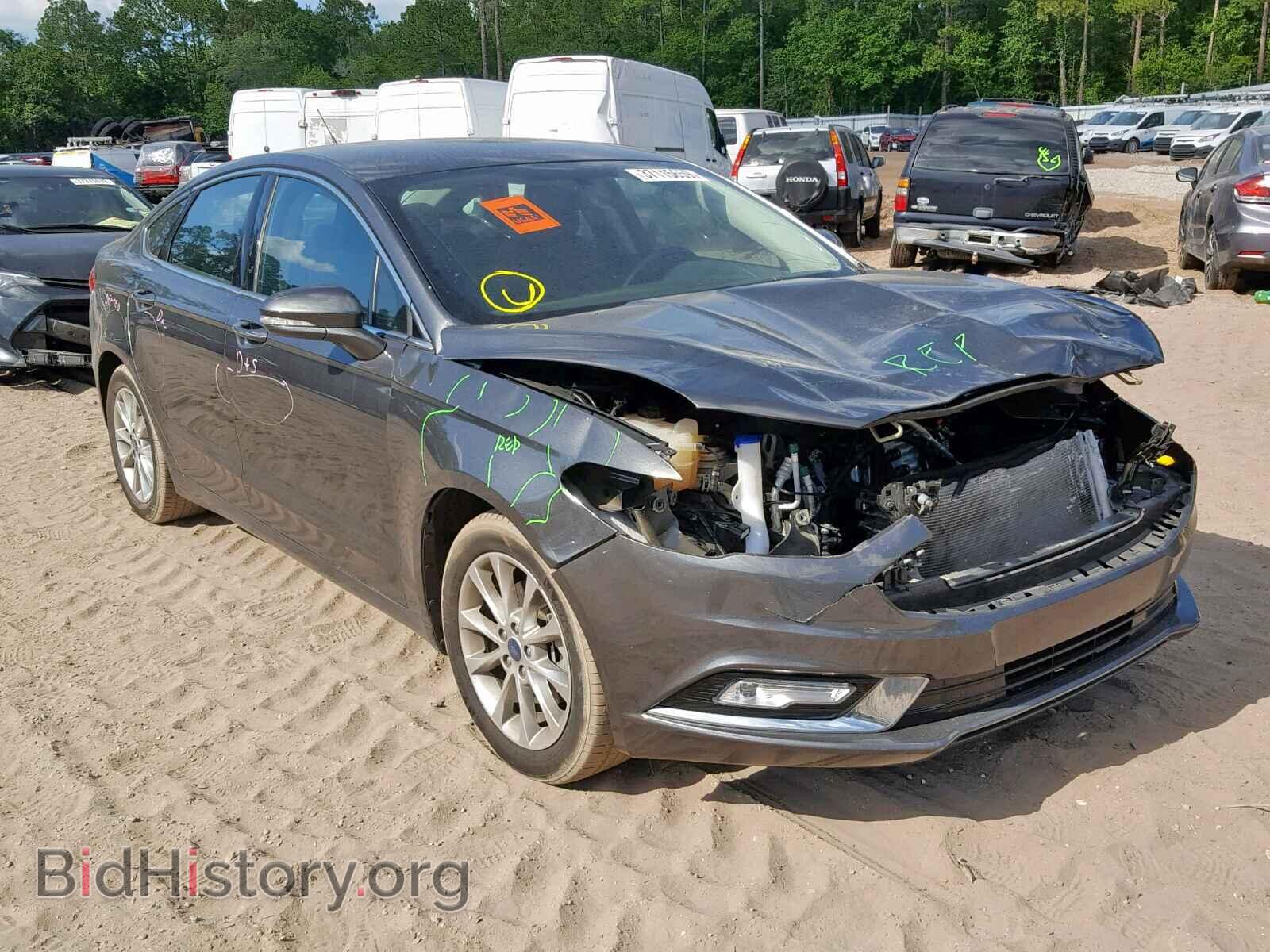 Фотография 3FA6P0HD3HR259046 - FORD FUSION SE 2017