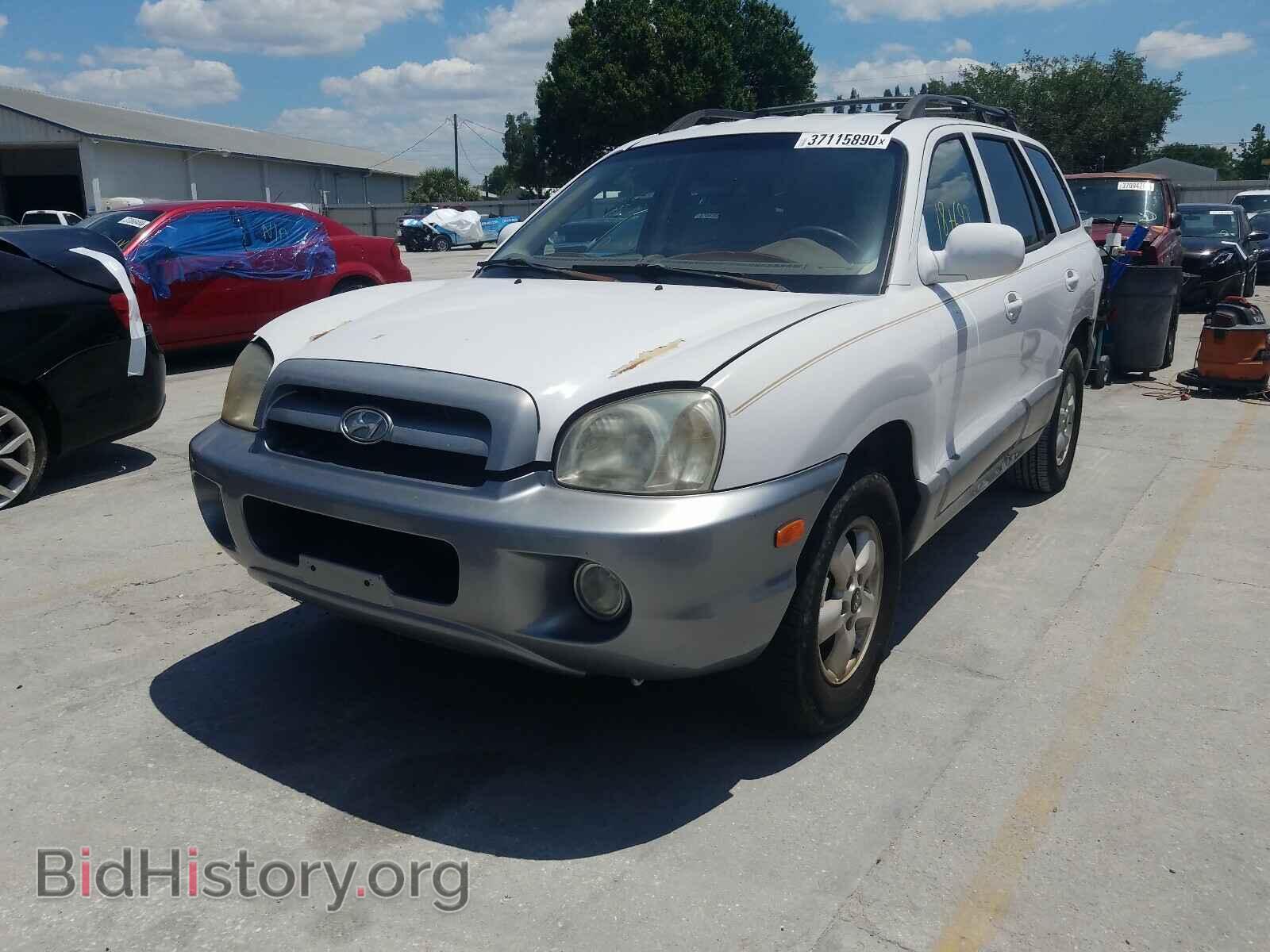 2005 HYUNDAI SANTA FE - VIN: KM8SC13D75U856444 - Фото 2