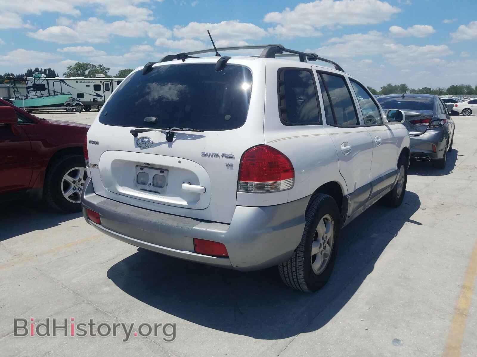 2005 HYUNDAI SANTA FE - VIN: KM8SC13D75U856444 - Фото 4