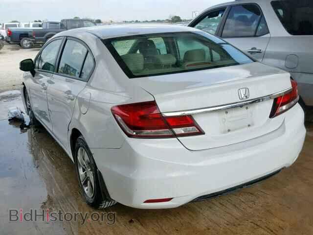 2013 HONDA CIVIC LX - VIN: 19XFB2F54DE003001 - Фото 3