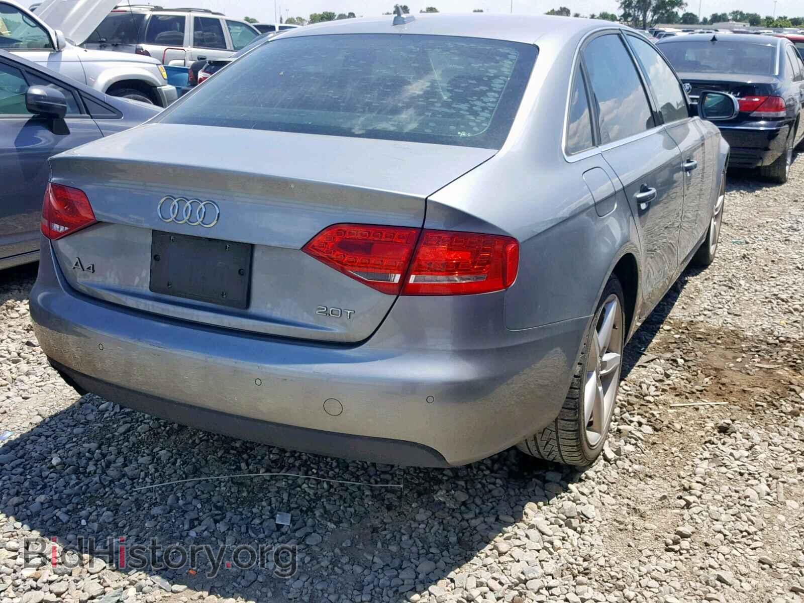 2010 AUDI A4 - VIN: WAUEFAFL4AN031829 - Фото 4