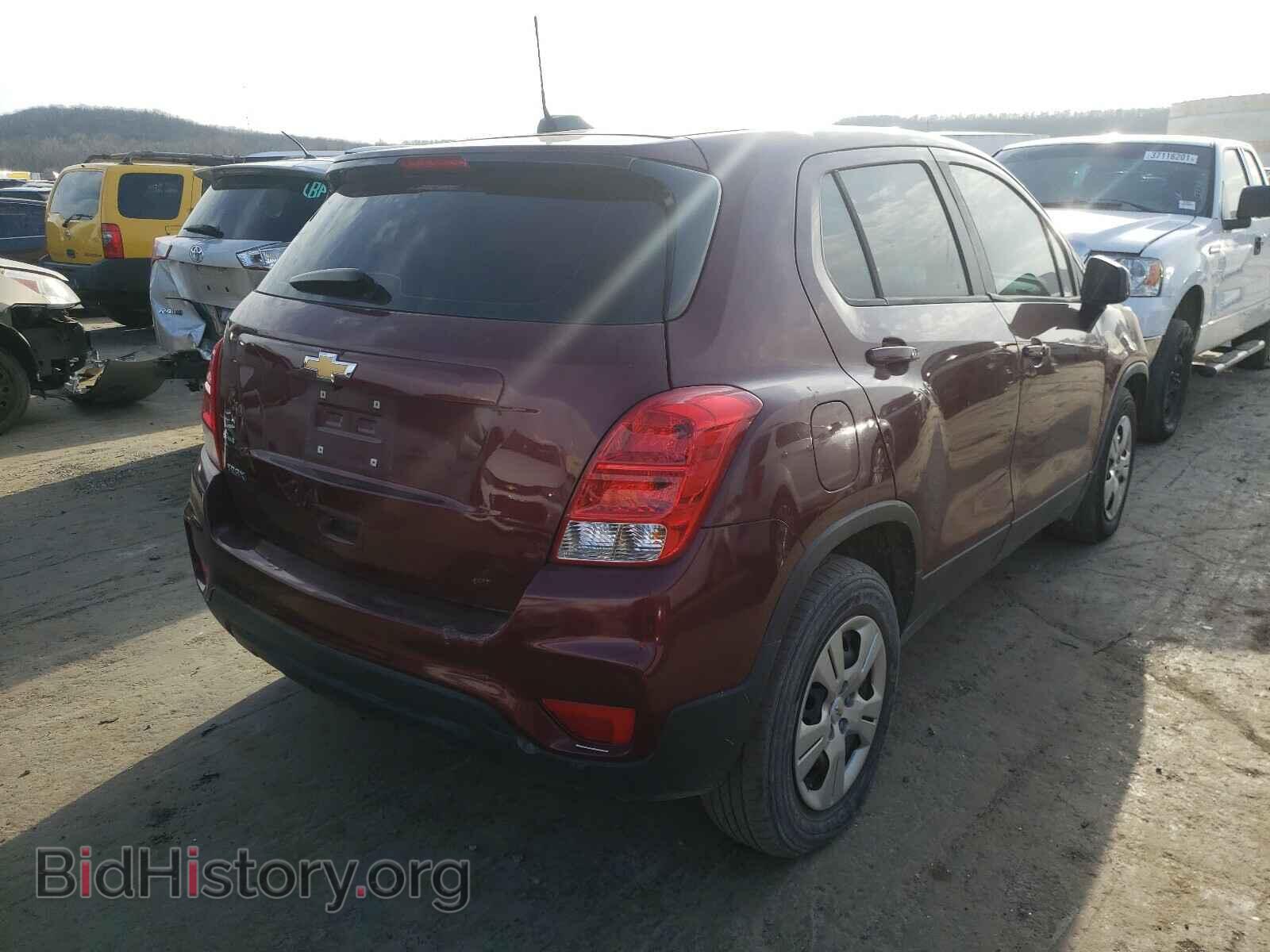 2017 CHEVROLET TRAX - VIN: 3GNCJKSB7HL234369 - Фото 4