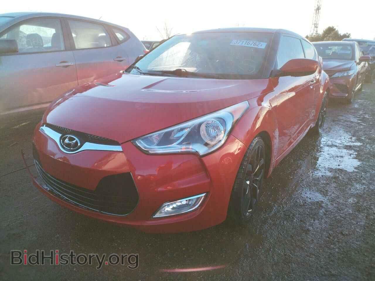 2013 HYUNDAI VELOSTER - VIN: KMHTC6AD1DU155336 - Фото 2