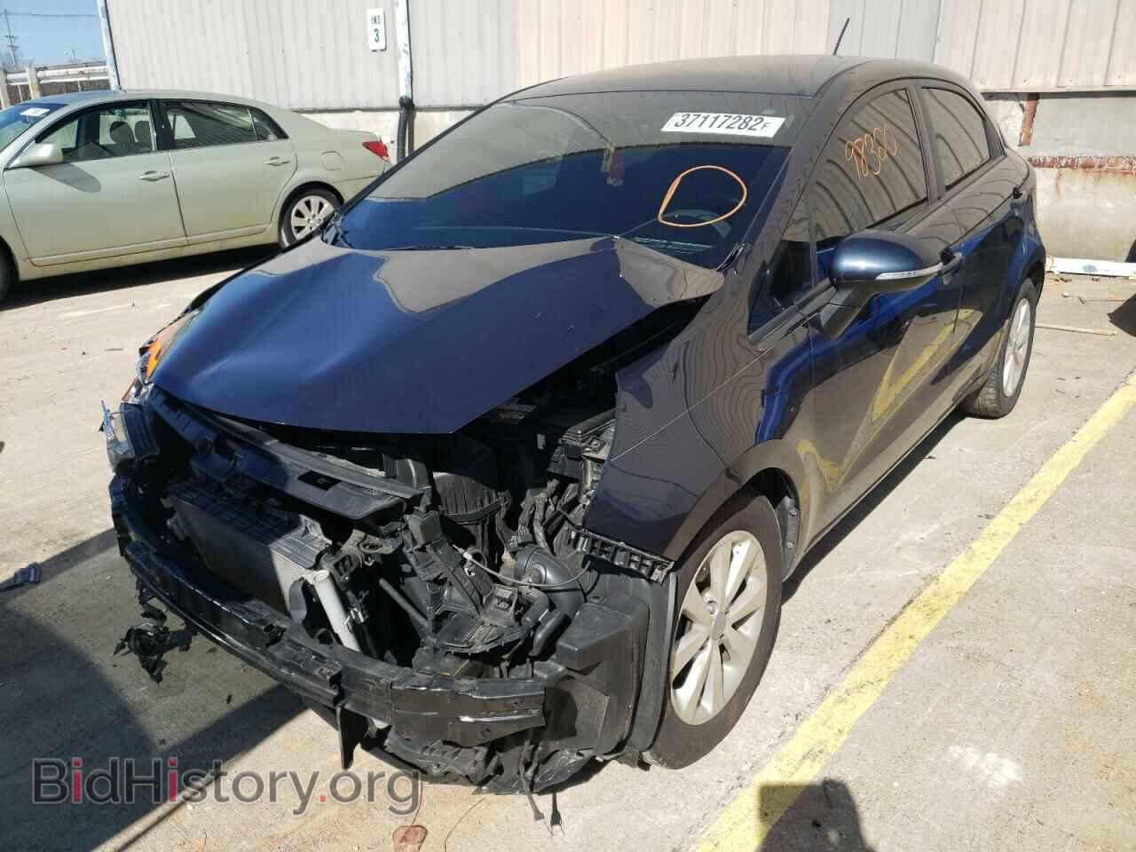 2013 KIA RIO - VIN: KNADN5A31D6124108 - Фото 2