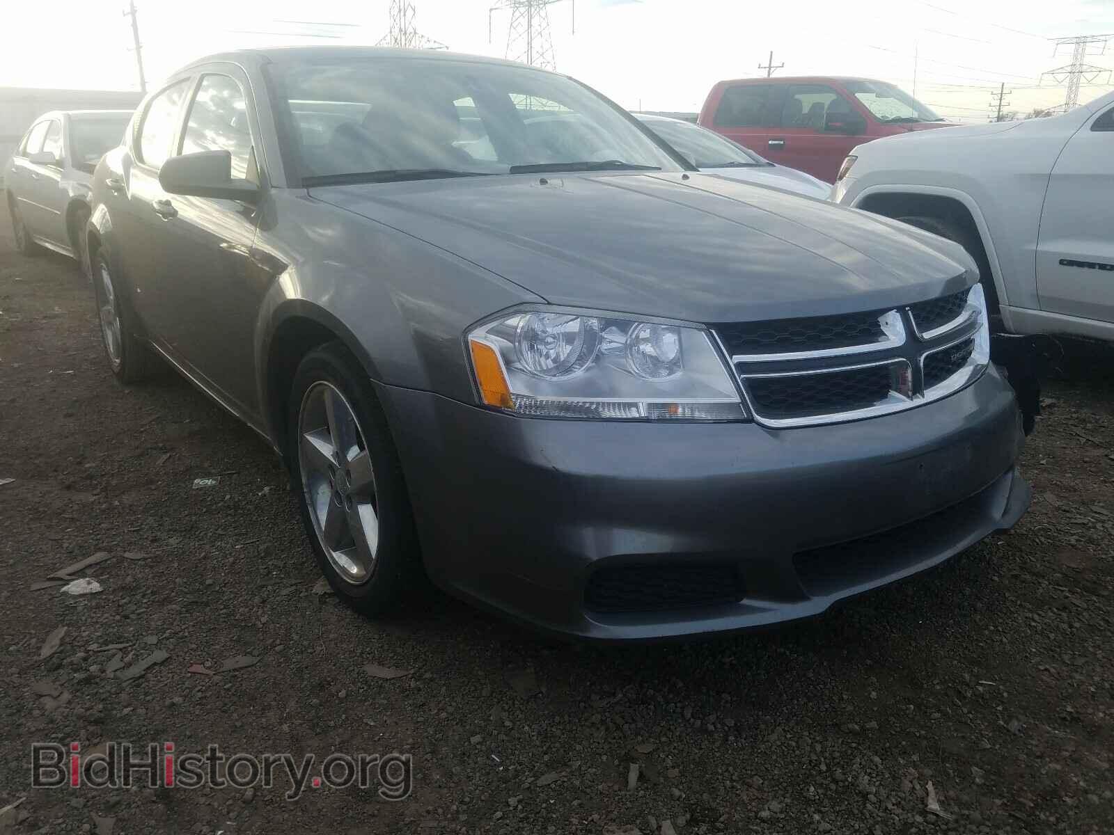 Фотография 1C3CDZAB5CN247371 - DODGE AVENGER 2012