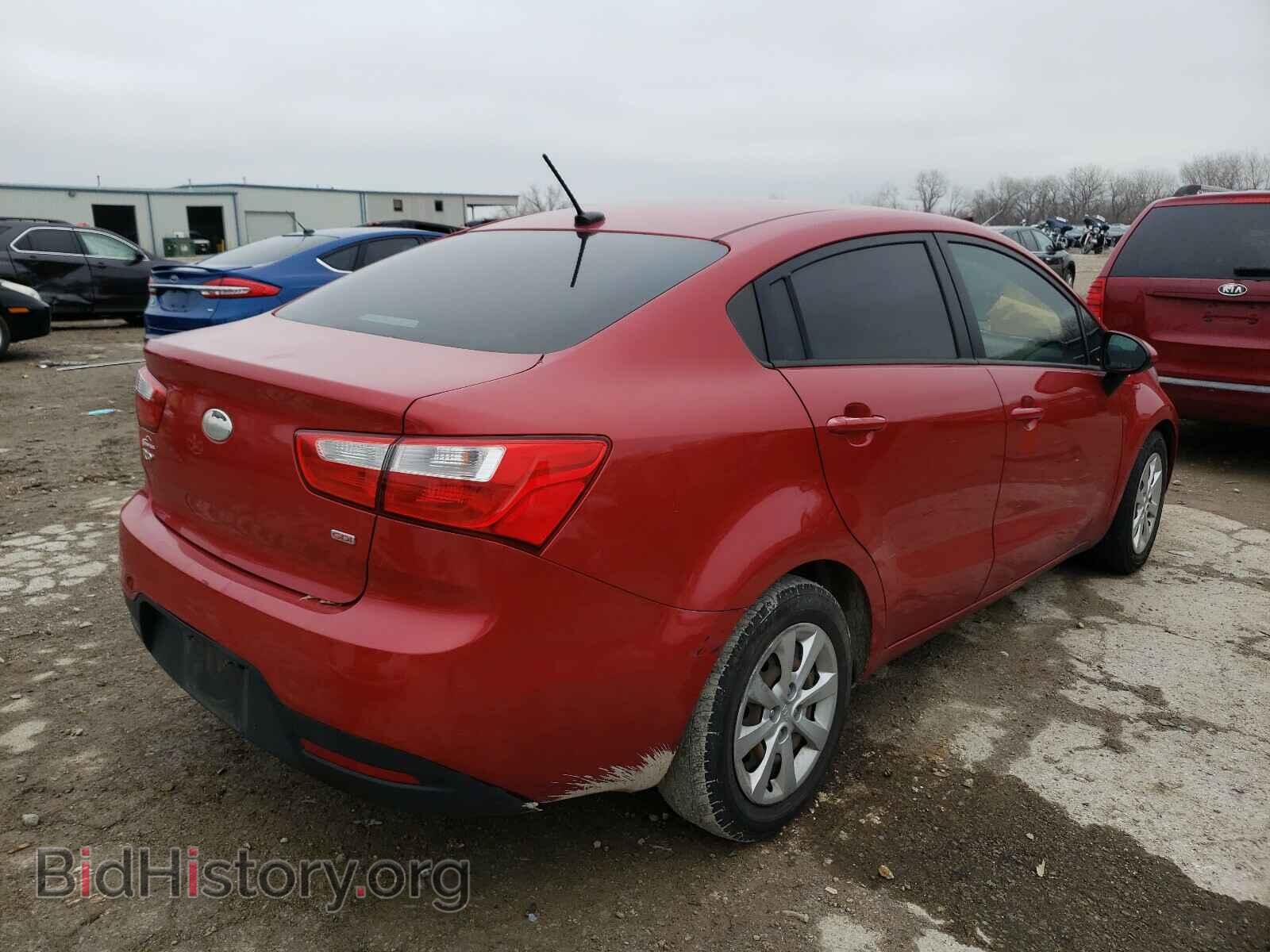 2014 KIA RIO - VIN: KNADM4A36E6334802 - Фото 4