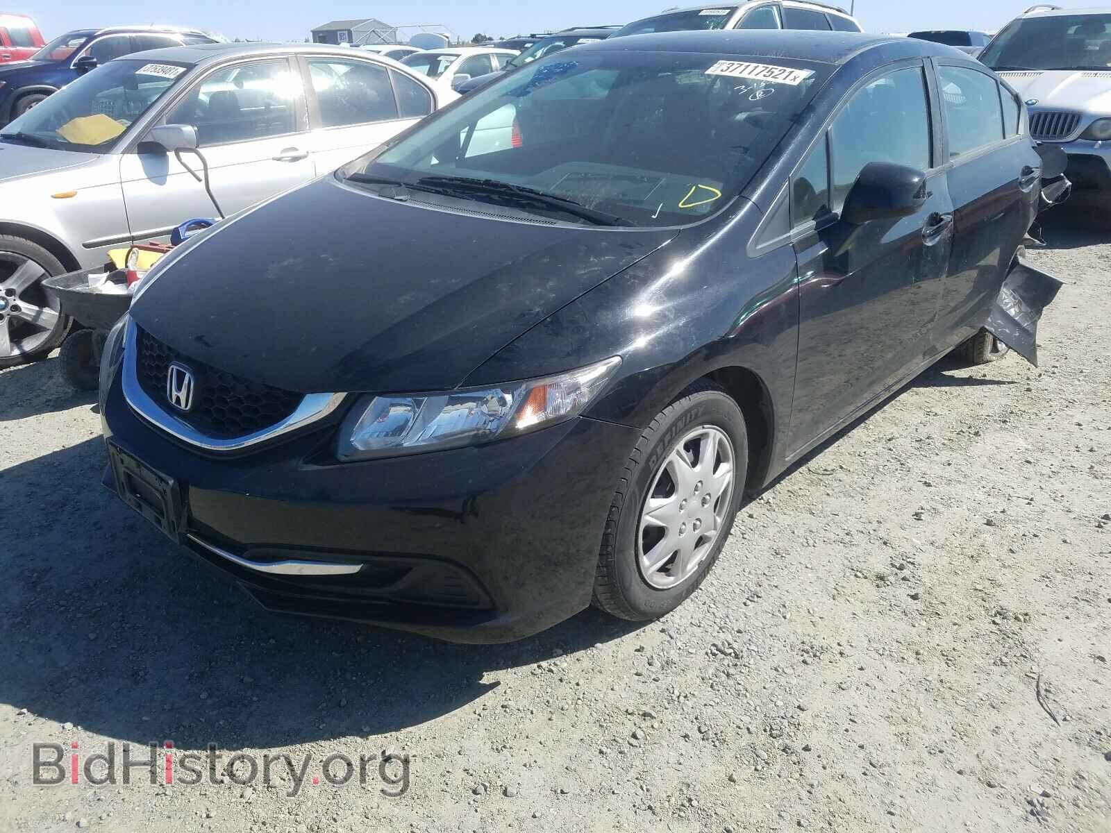 2013 HONDA CIVIC - VIN: 19XFB2F58DE291721 - Фото 2