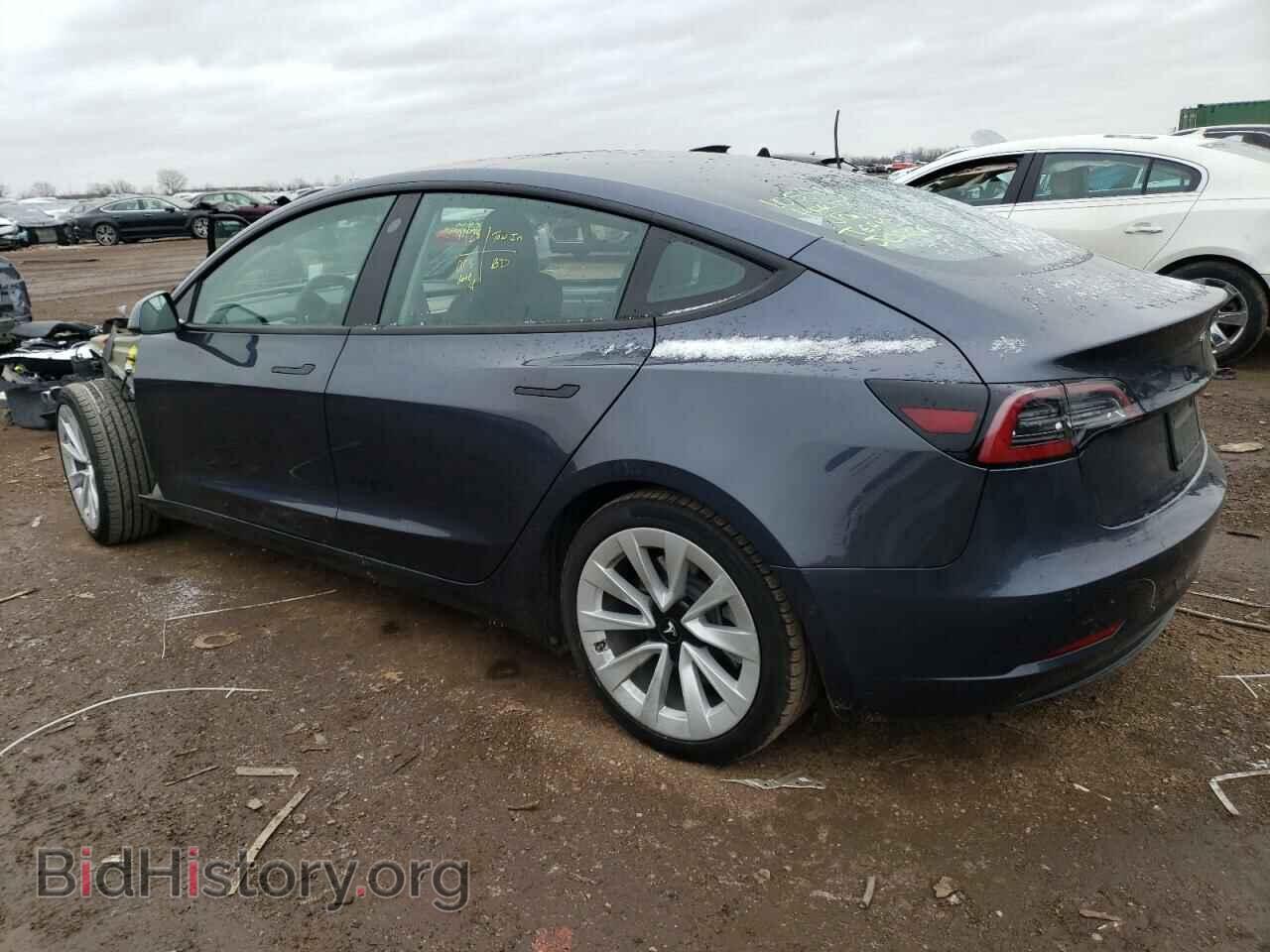 2022 TESLA MODEL 3 - VIN: 5YJ3E1EA6NF184956 - Фото 2