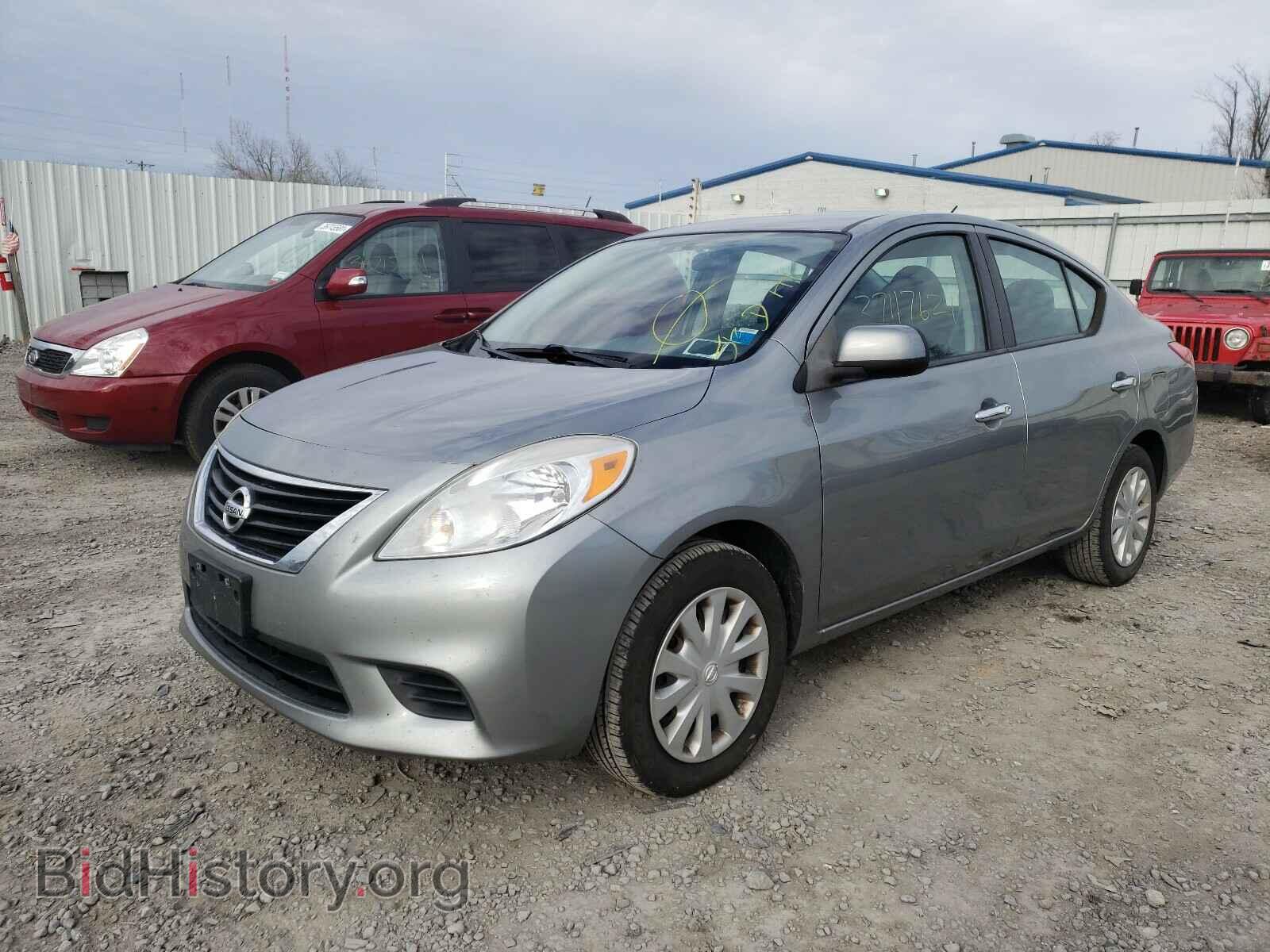 2012 NISSAN VERSA - VIN: 3N1CN7AP7CL841312 - Фото 2