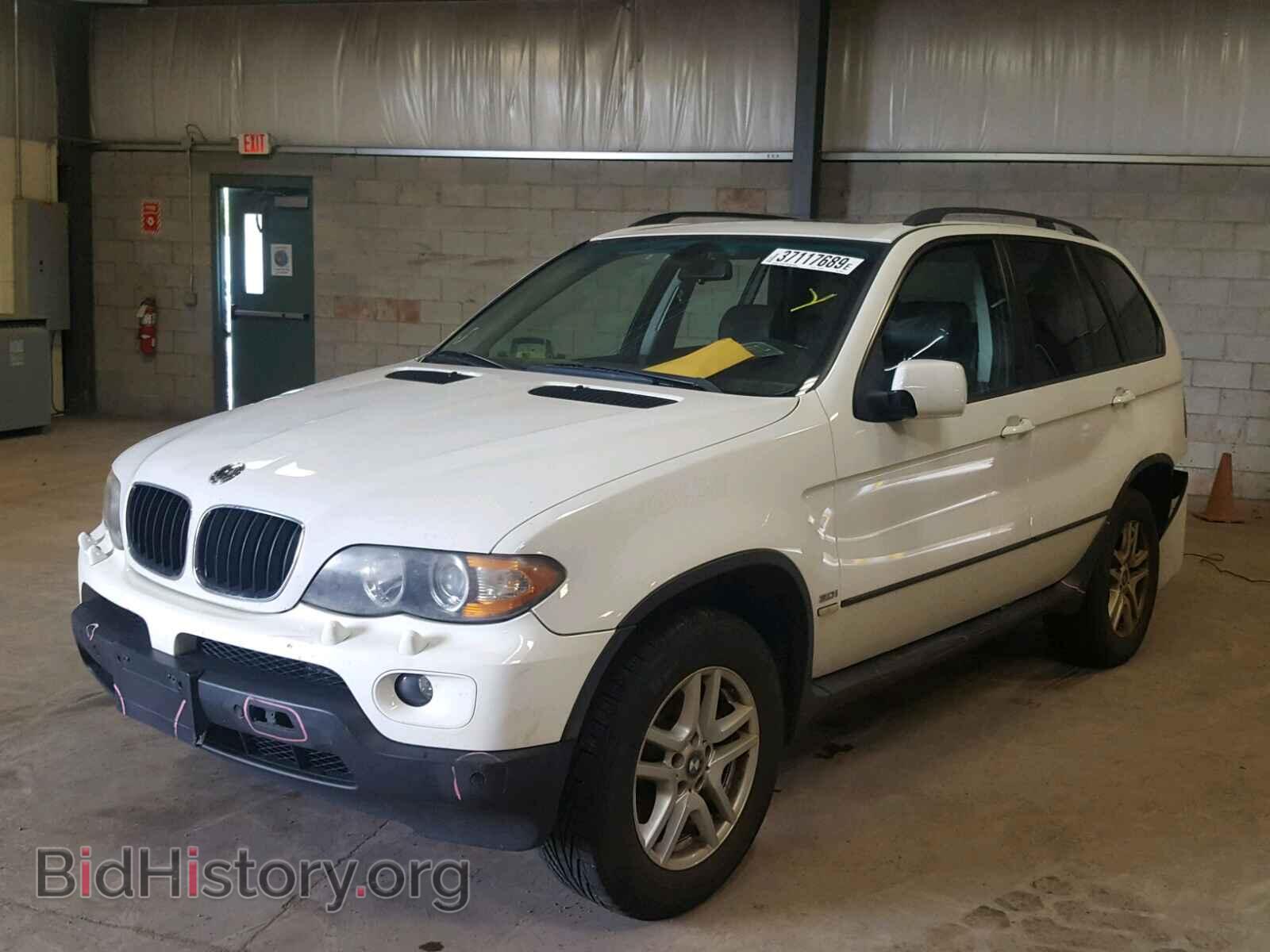 2006 BMW X5 - VIN: 5UXFA13596LY38134 - Фото 2