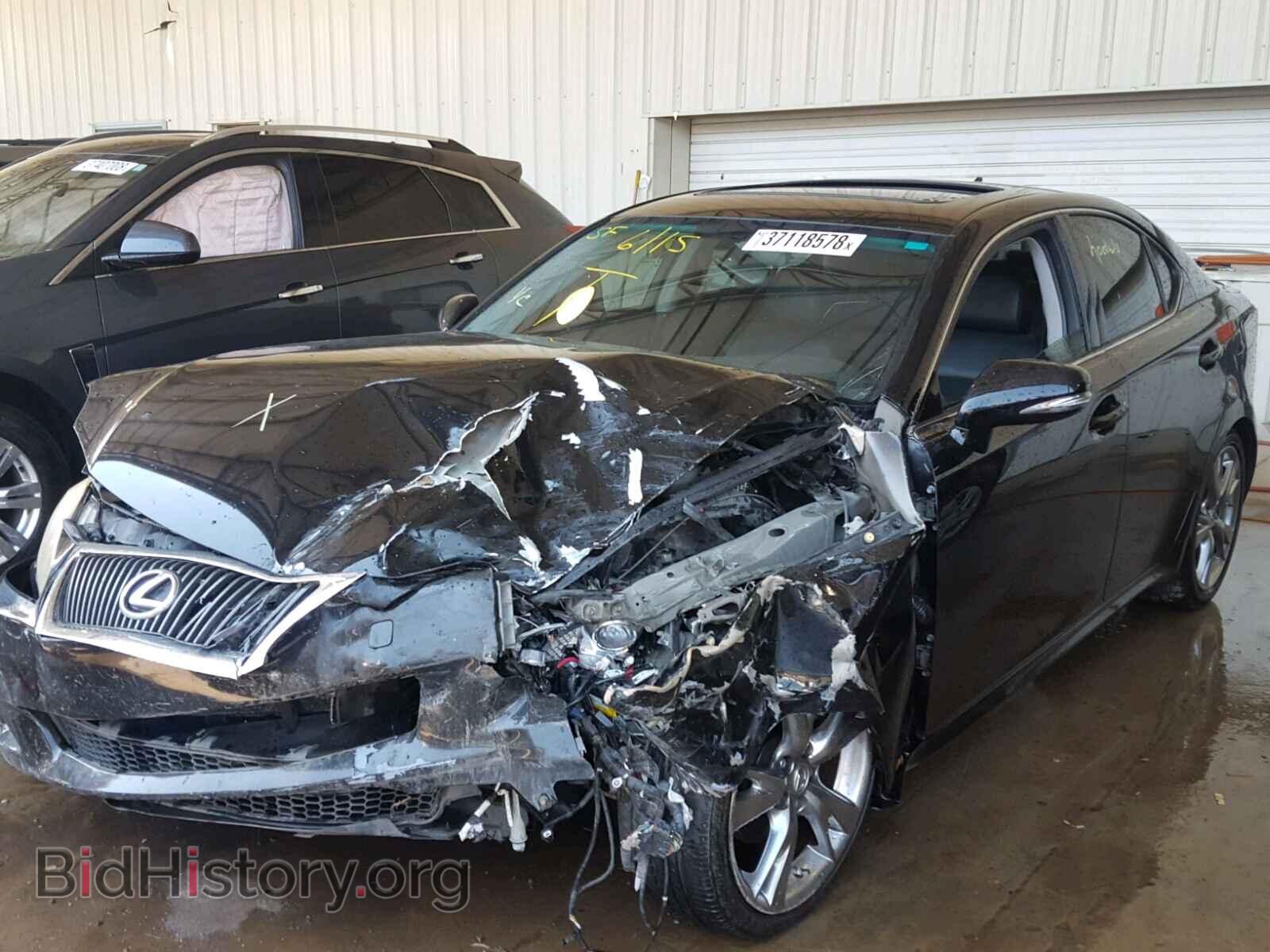 2009 LEXUS IS 250 - VIN: JTHBK262X95095947 - Фото 2