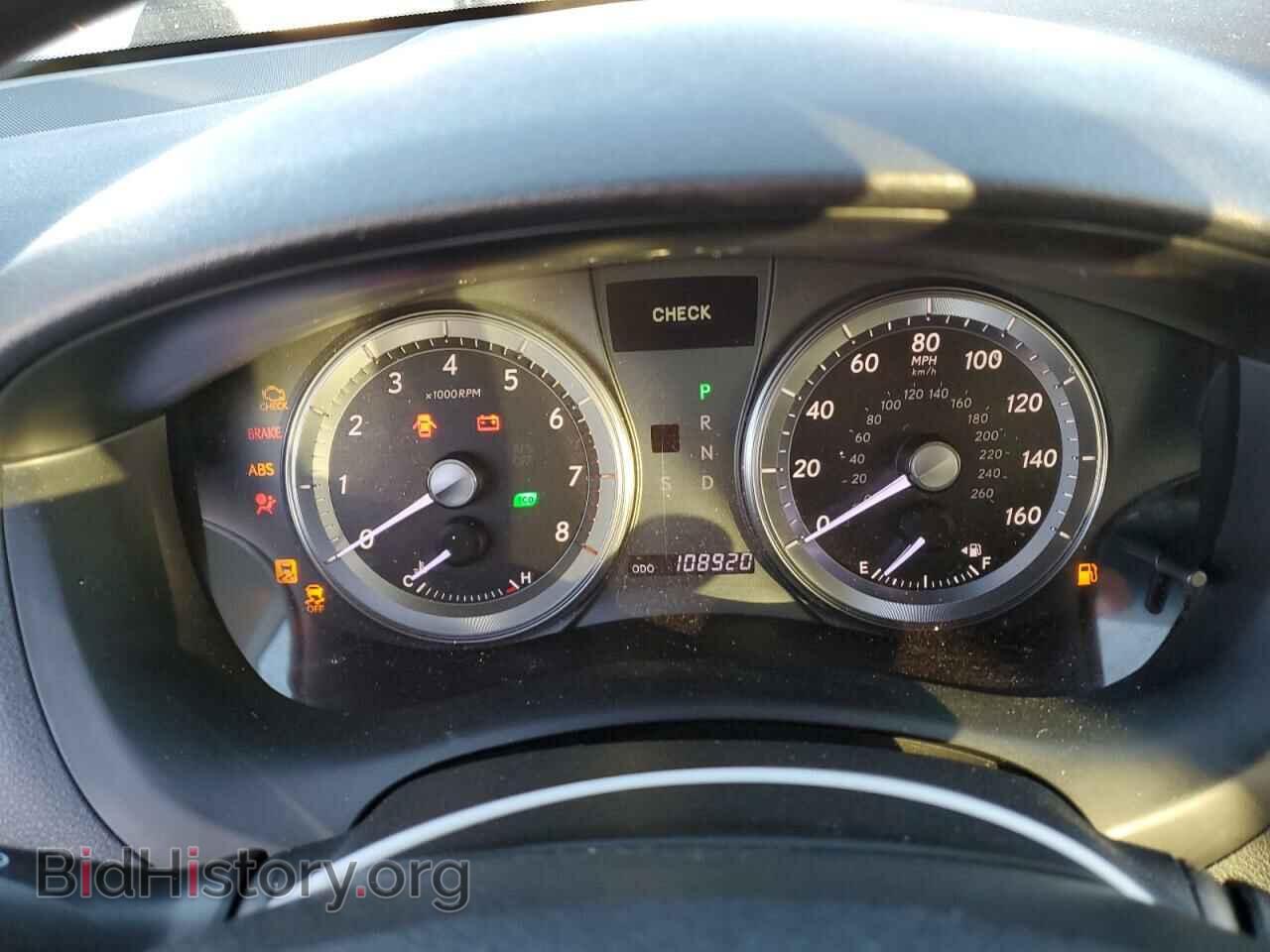 2011 LEXUS ES350 - VIN: JTHBK1EG6B2465340 - Фото 9