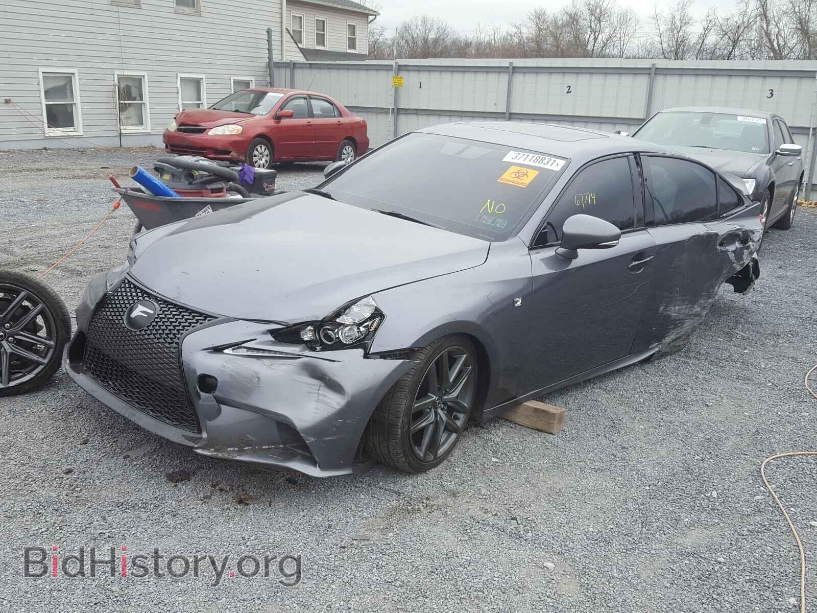 2016 LEXUS IS - VIN: JTHCE1D26G5012004 - Фото 2