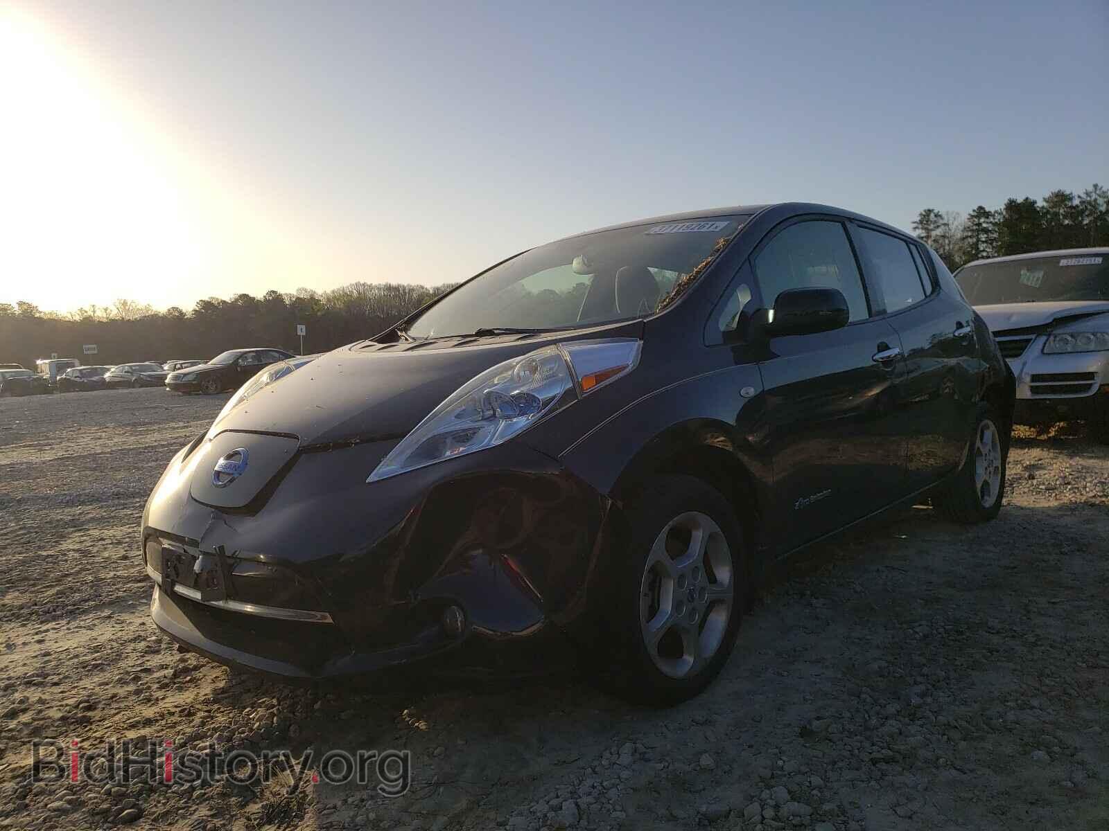 2012 NISSAN LEAF - VIN: JN1AZ0CP8CT020778 - Фото 2
