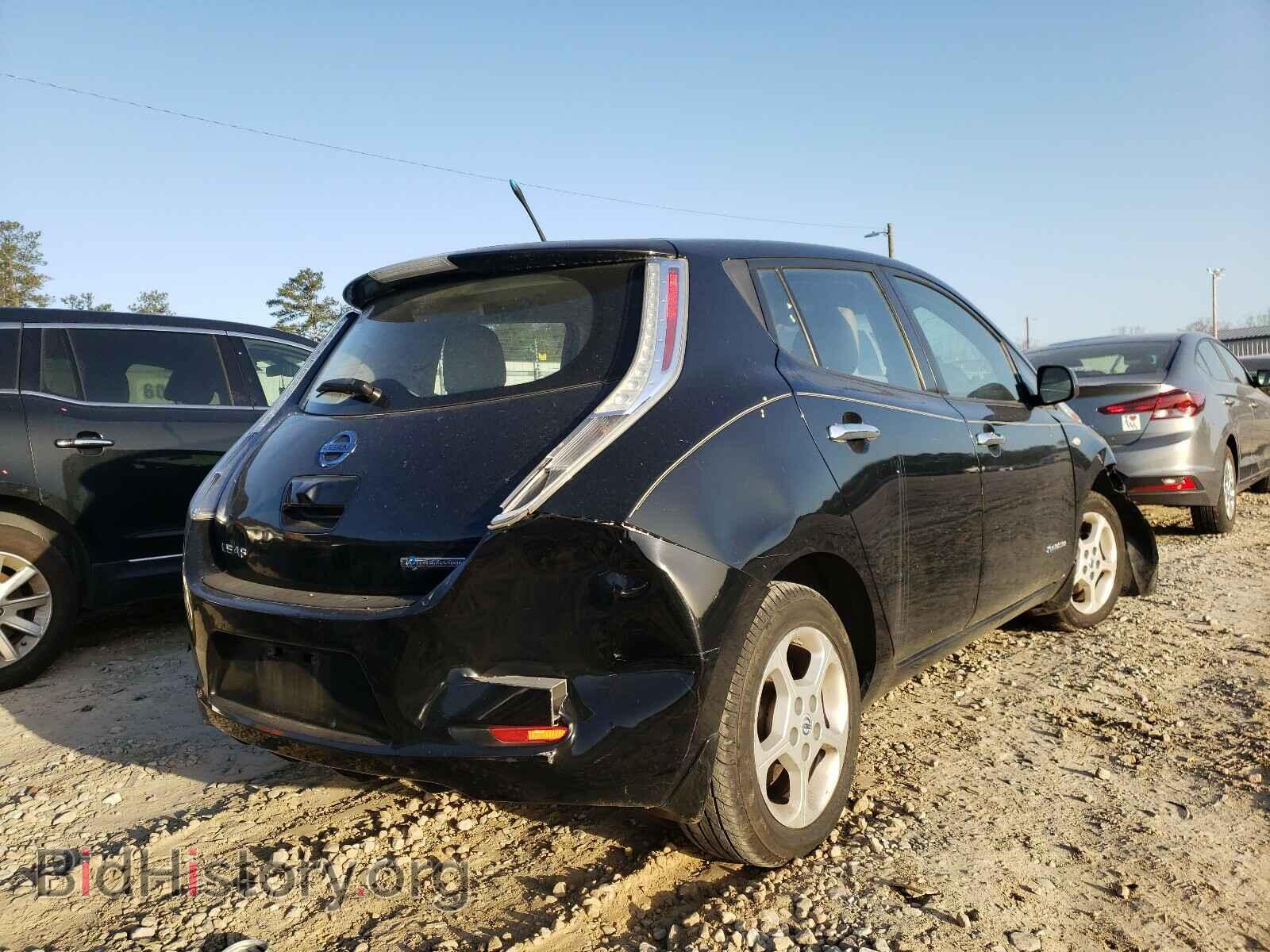 2012 NISSAN LEAF - VIN: JN1AZ0CP8CT020778 - Фото 4