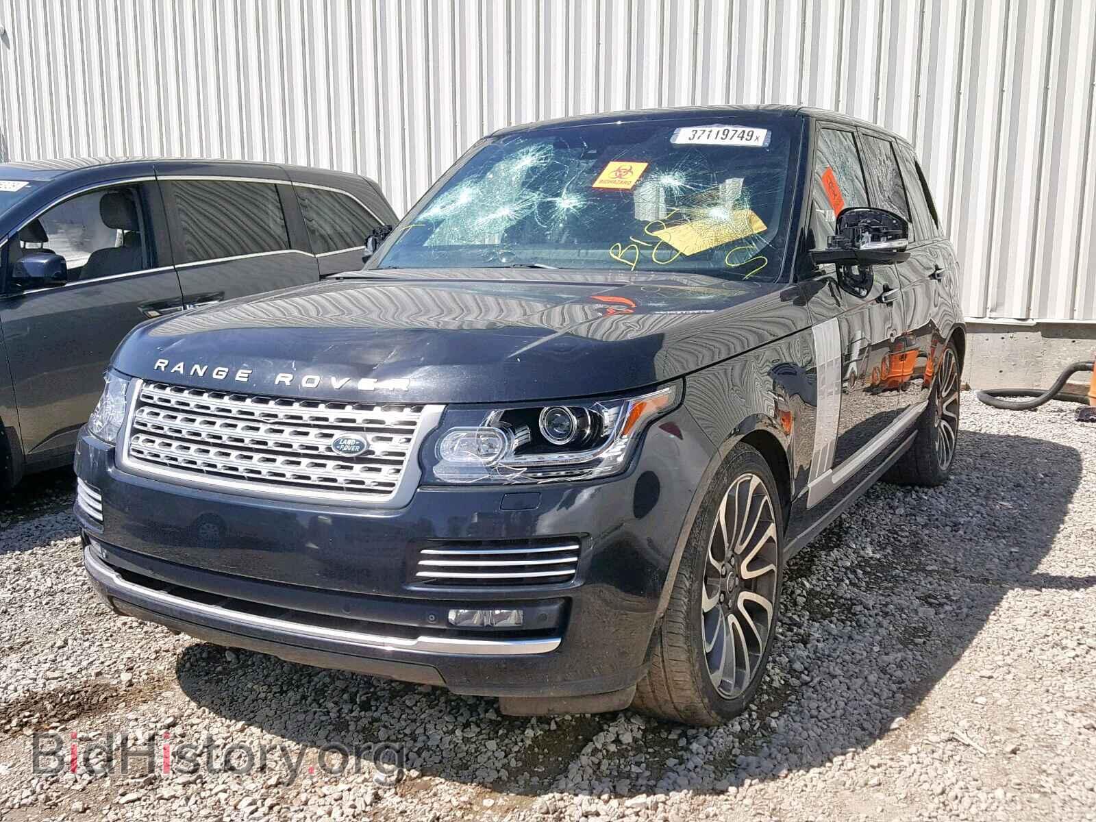 2015 LAND ROVER RANGE ROVE - VIN: SALGV2TF8FA226164 - Фото 2
