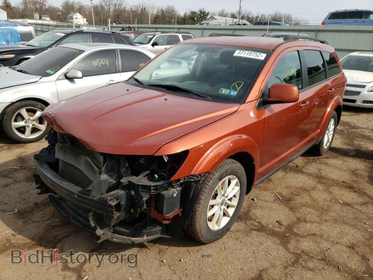 2013 DODGE JOURNEY - VIN: 3C4PDCBB4DT576864 - Фото 2