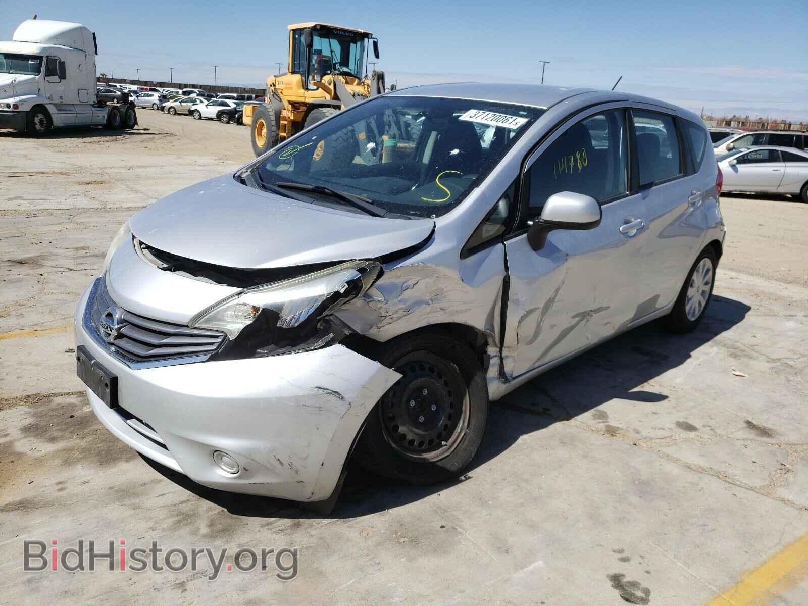 2014 NISSAN VERSA - VIN: 3N1CE2CP2EL371273 - Фото 2