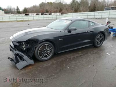 2021 Ford MUSTANG Mustang GT, черный — VIN 1FA6P8CF5M5116720, Copart