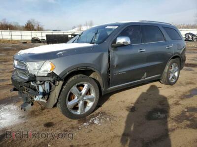 2012 Dodge DURANGO Citadel, серый — VIN 1C4RDJEG3CC125973, Copart
