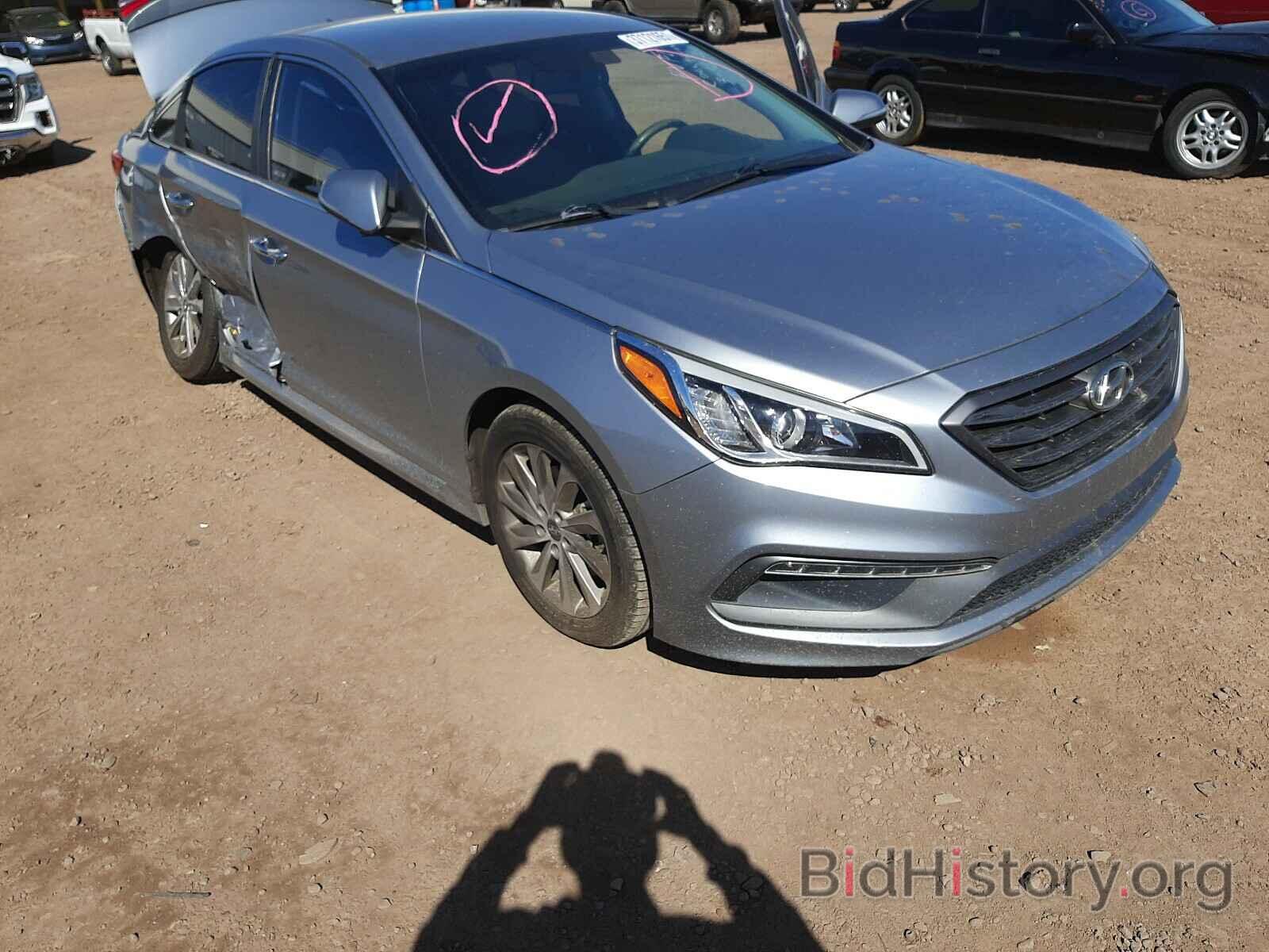 Photo 5NPE34AF8FH073880 - HYUNDAI SONATA 2015