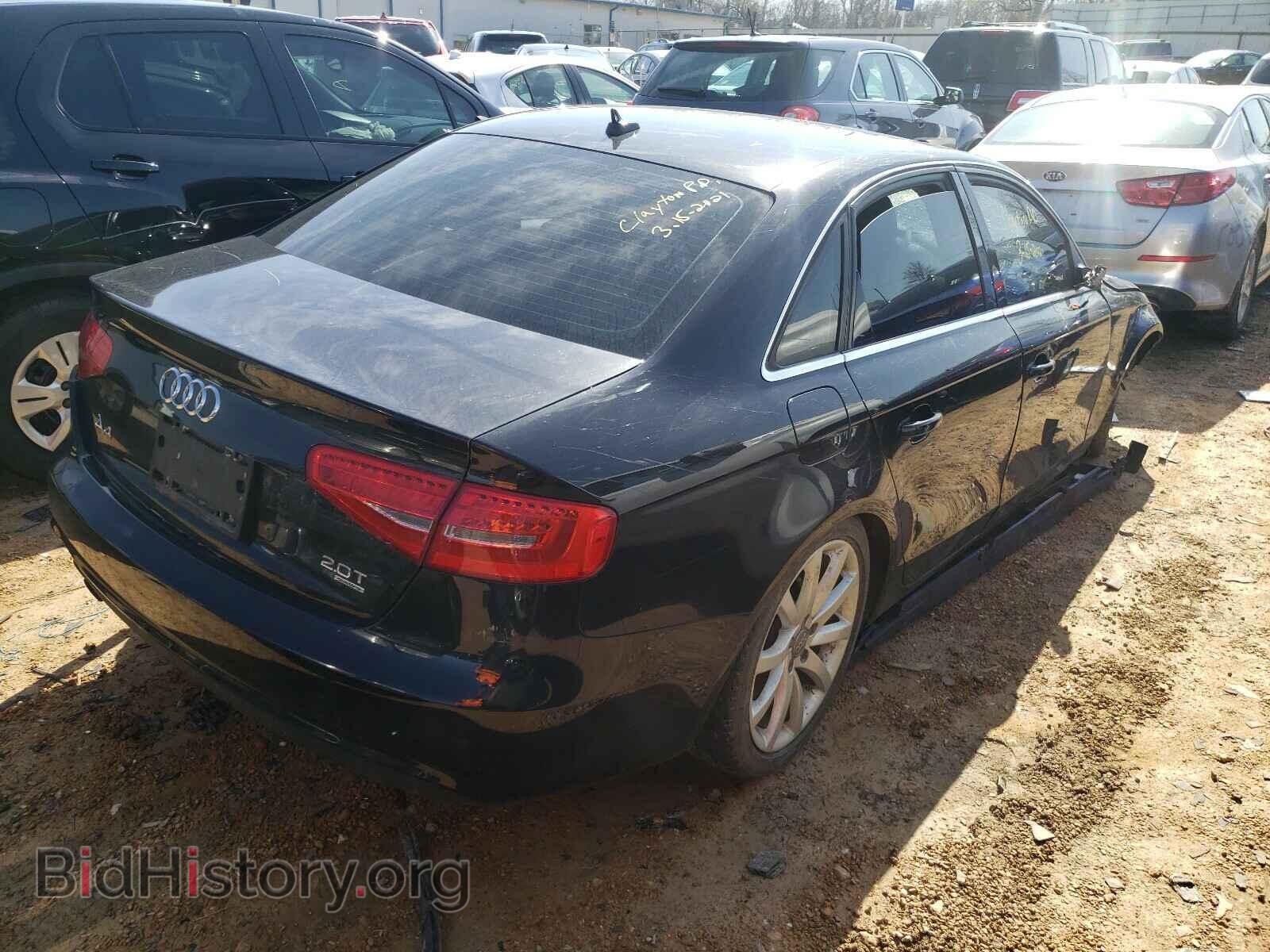 2013 AUDI A4 - VIN: WAUFFAFL3DN047688 - Фото 4