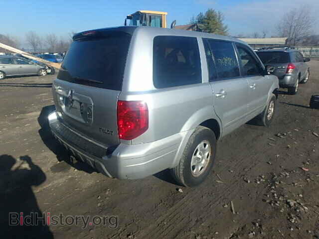 2005 HONDA PILOT - VIN: 2HKYF18135H567981 - Фото 4