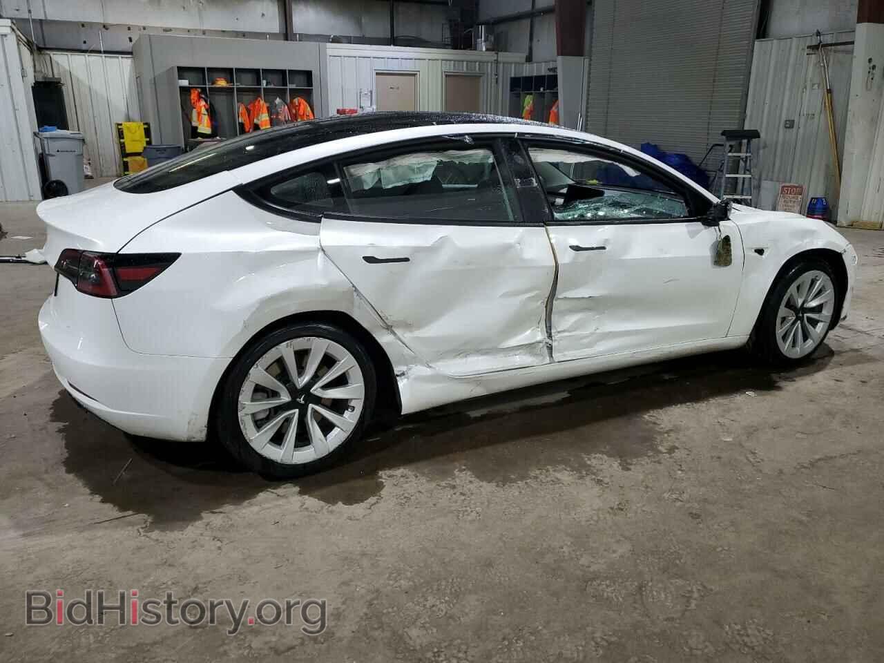 2022 TESLA MODEL 3 - VIN: 5YJ3E1EB1NF291342 - Фото 3