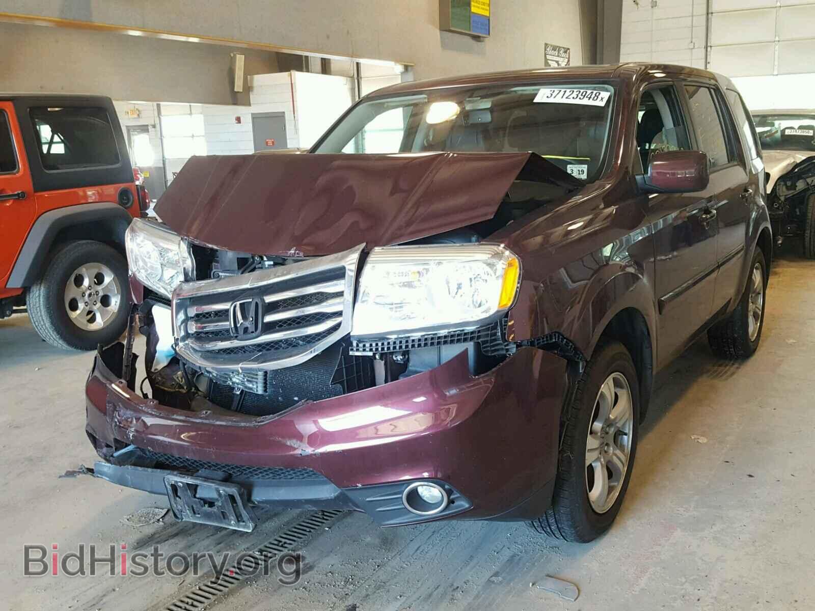 2014 HONDA PILOT - VIN: 5FNYF4H71EB020986 - Фото 2