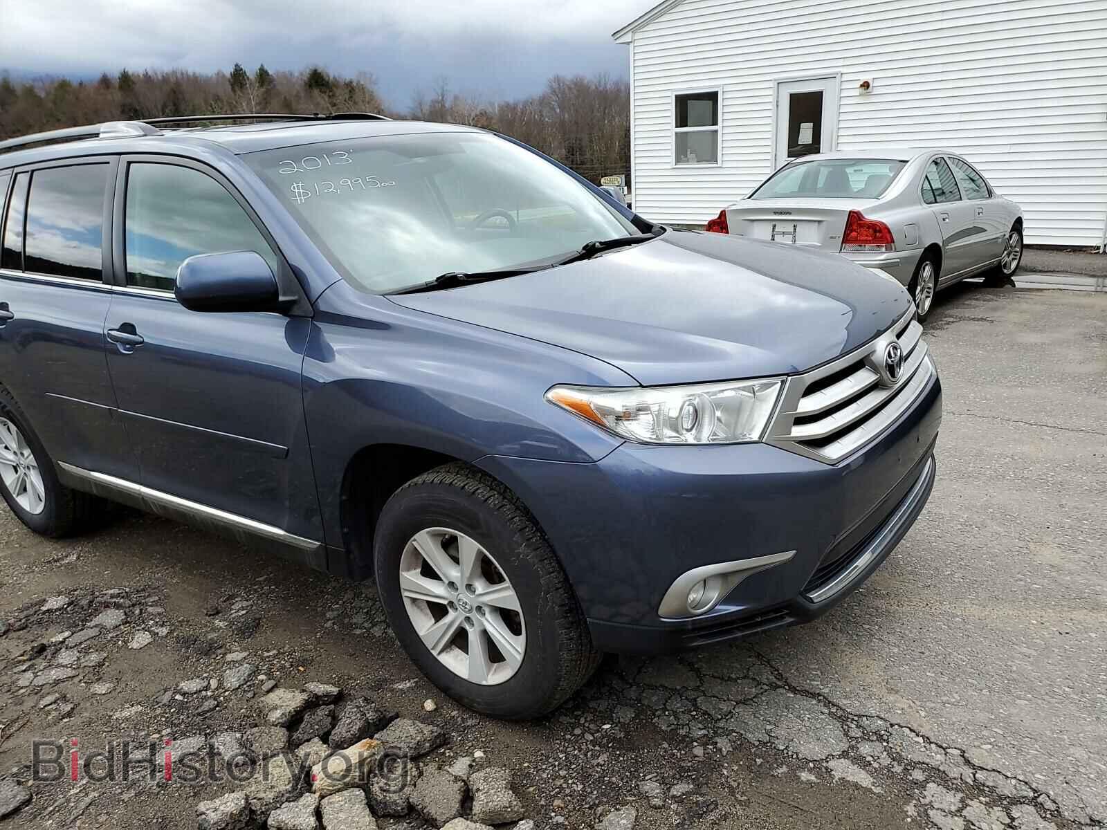 Фотография 5TDBK3EH8DS177787 - TOYOTA HIGHLANDER 2013