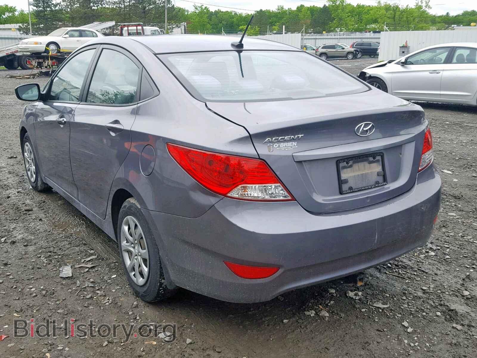 2013 HYUNDAI ACCENT - VIN: KMHCT4AE1DU566989 - Фото 3
