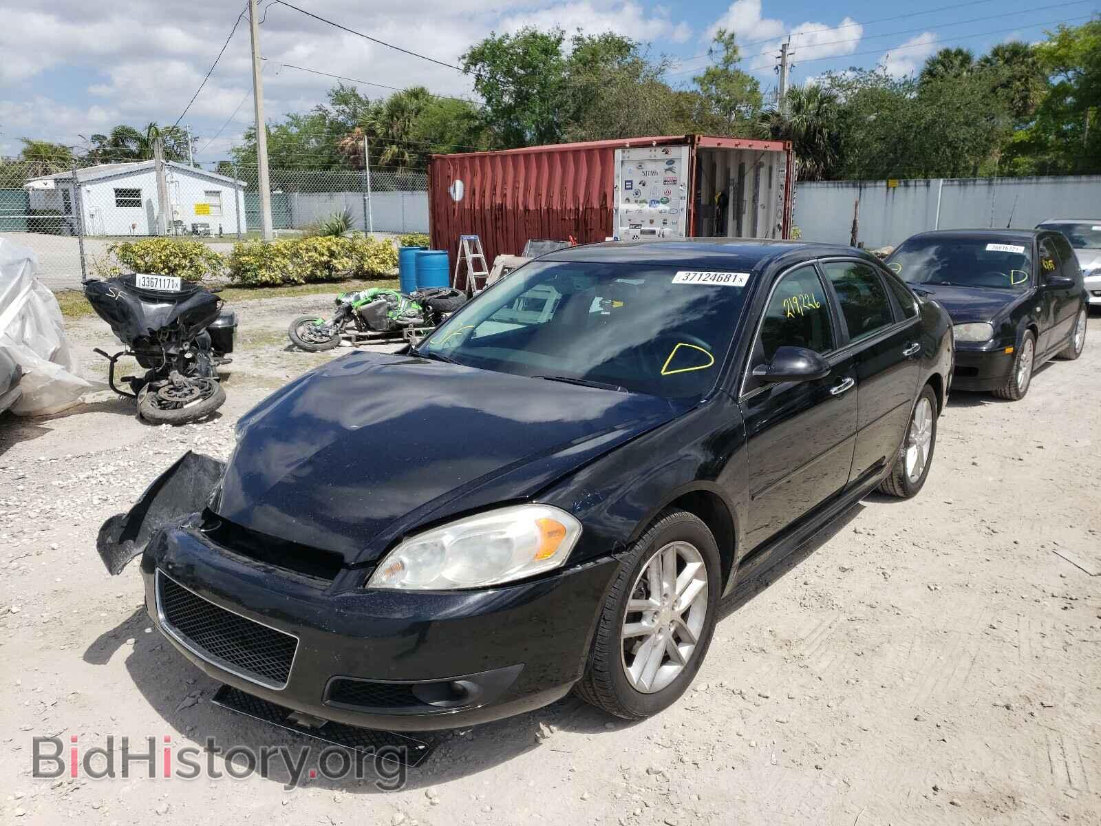2013 CHEVROLET IMPALA - VIN: 2G1WC5E36D1222398 - Фото 2
